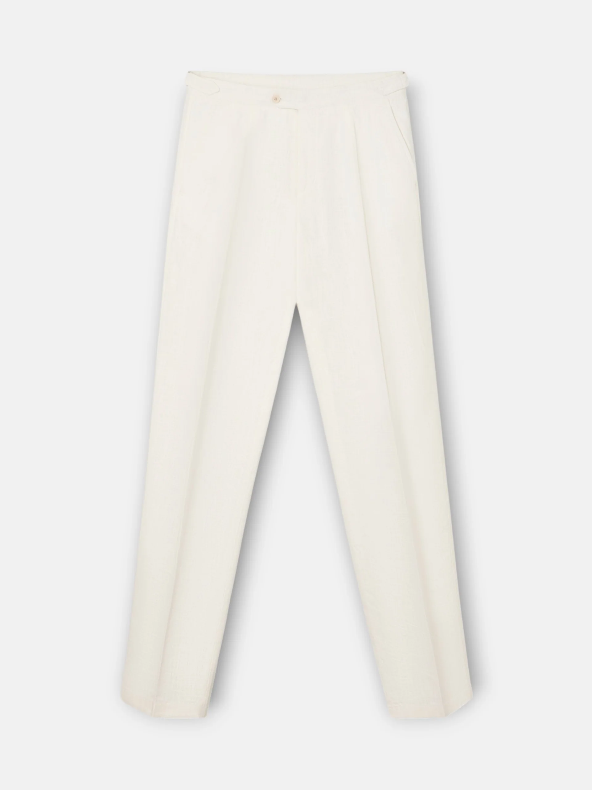 Pantalon unique pinzas beige - Image 7