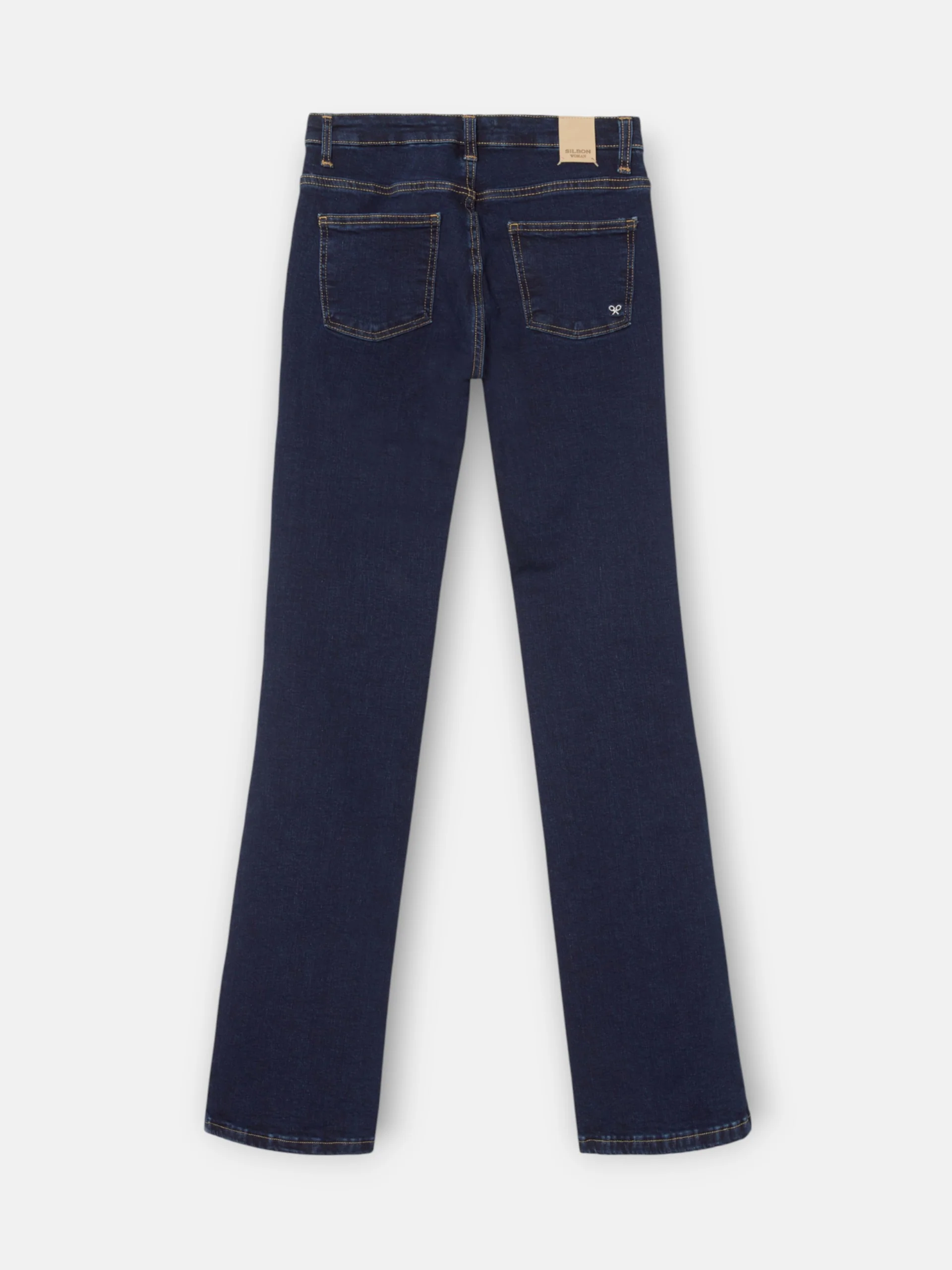 Pantalon woman boot cut azul marino - Image 4