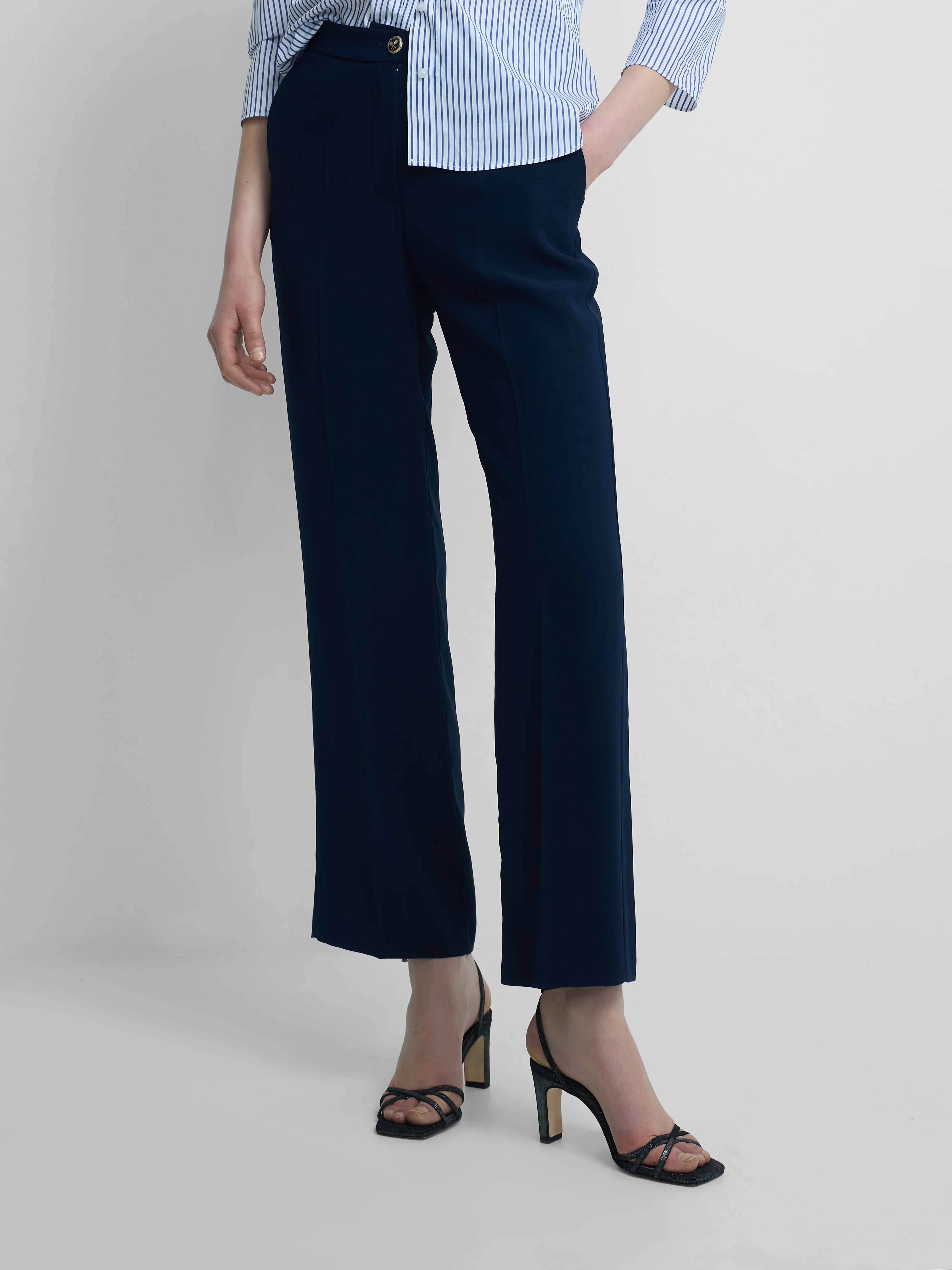 Pantalon woman clasico azul marino - Image 4
