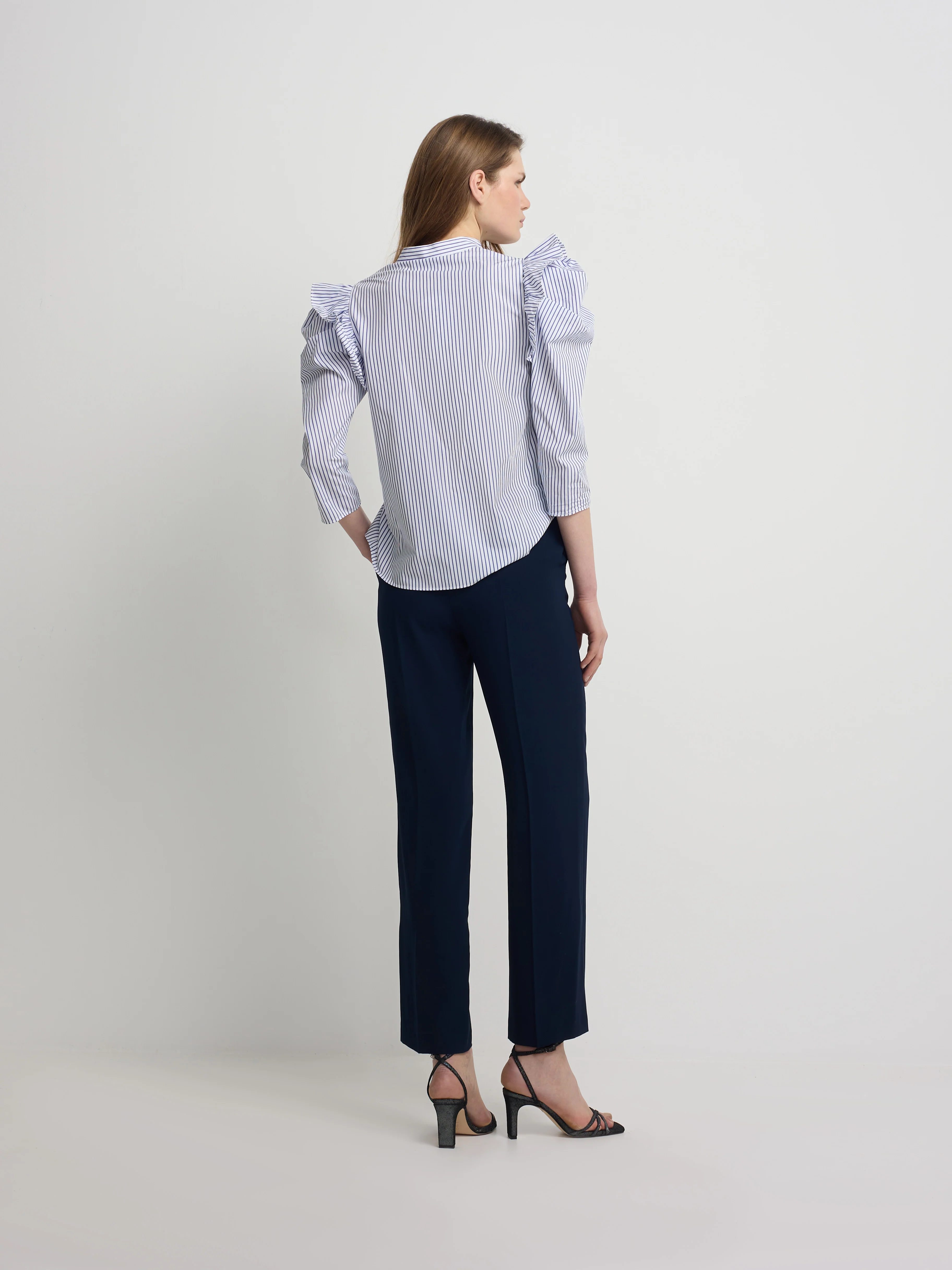 Pantalon woman clasico azul marino - Image 5