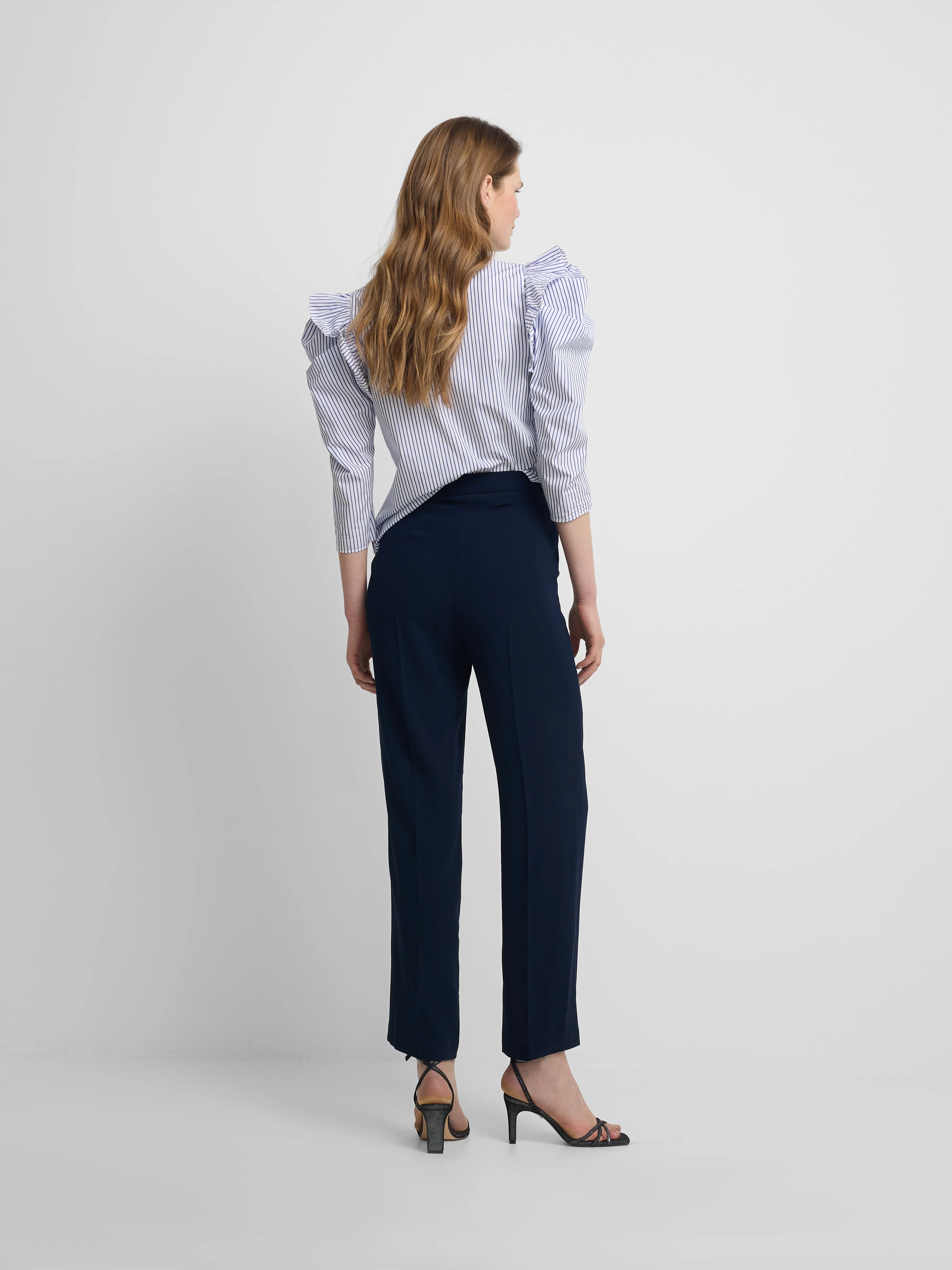Pantalon woman clasico azul marino - Image 7