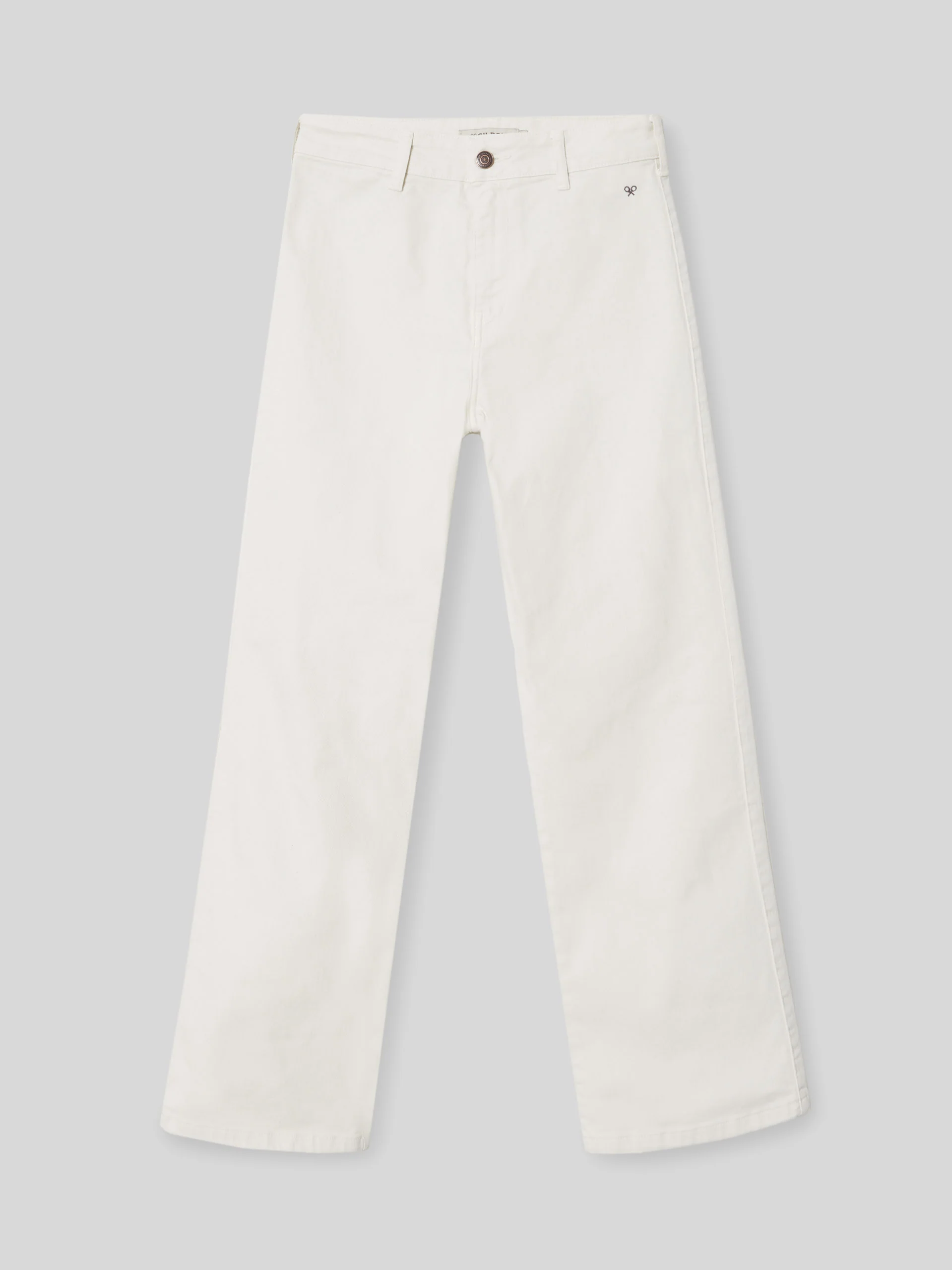 Pantalon woman culotte bolsillos crudo - Image 6