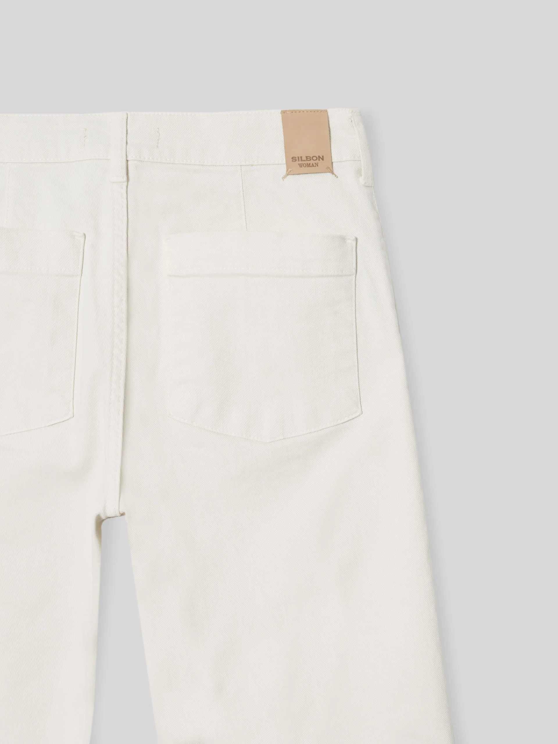 Pantalon woman culotte bolsillos crudo - Image 7