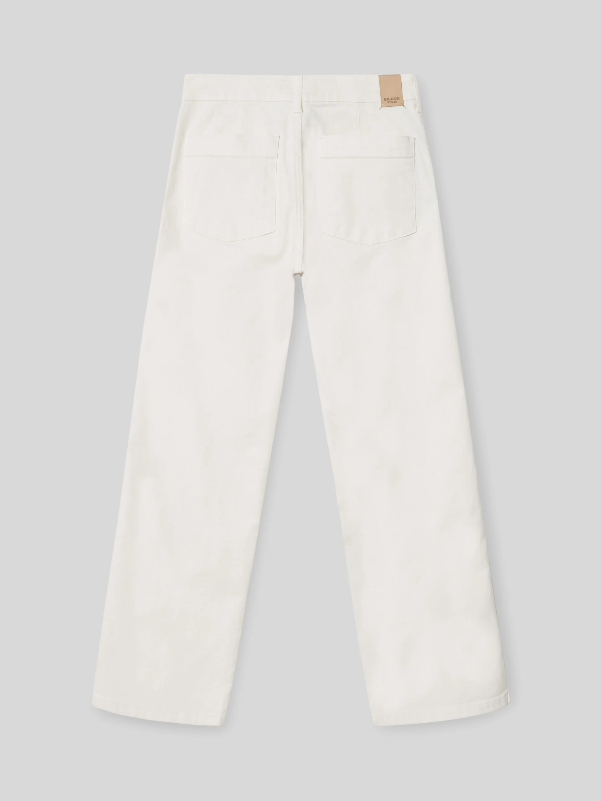 Pantalon woman culotte bolsillos crudo - Image 9