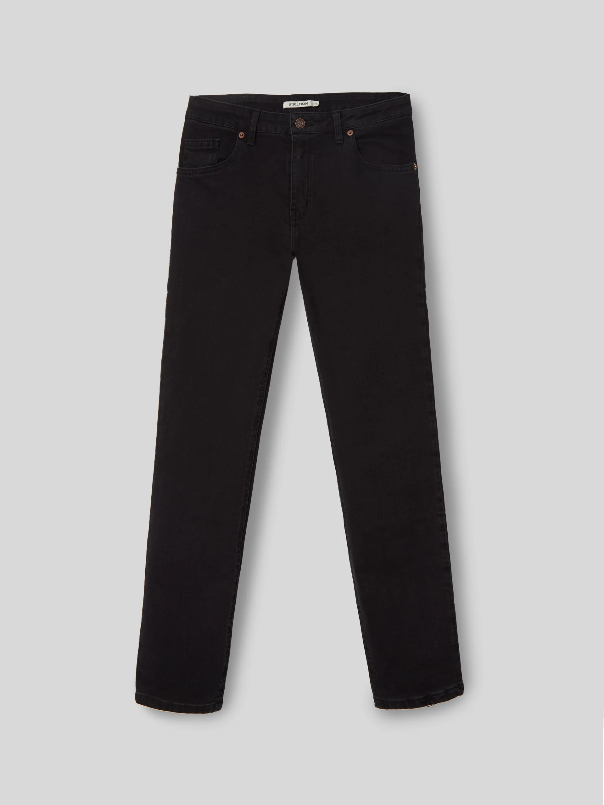 Pantalon woman slim fit negro - Image 8