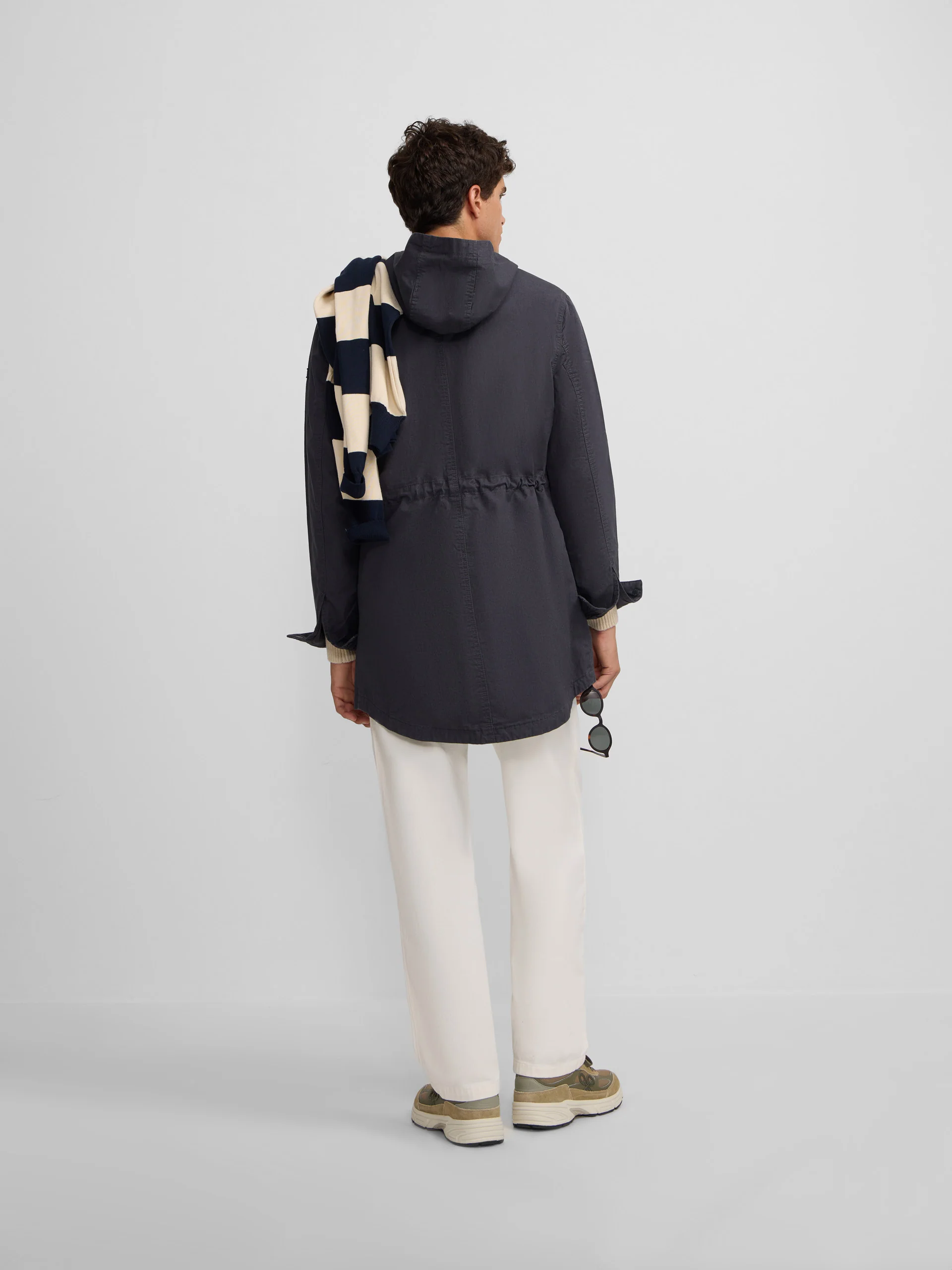 Parka casual azul marino - Image 5
