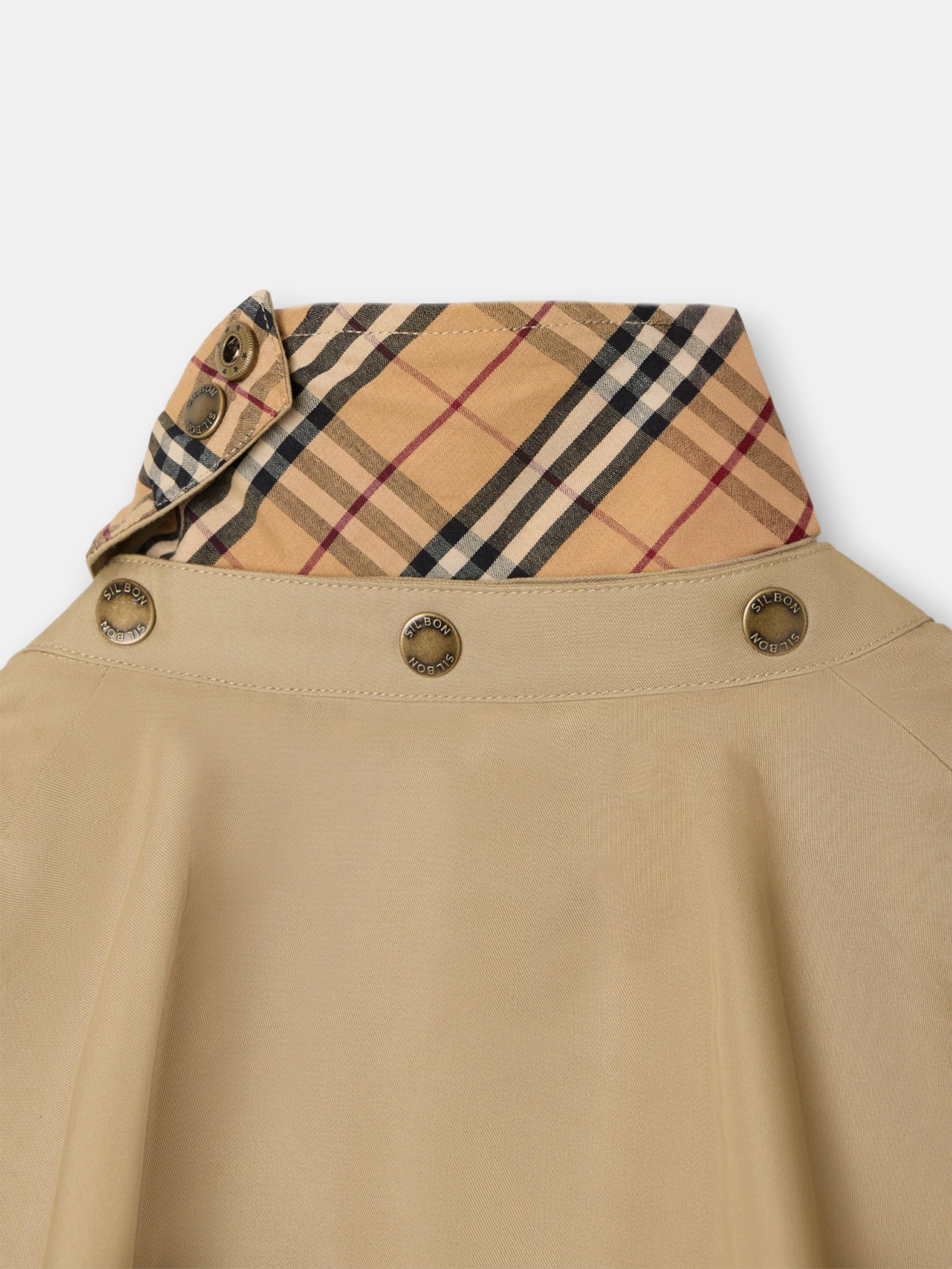 Parka corta capa marron - Image 10