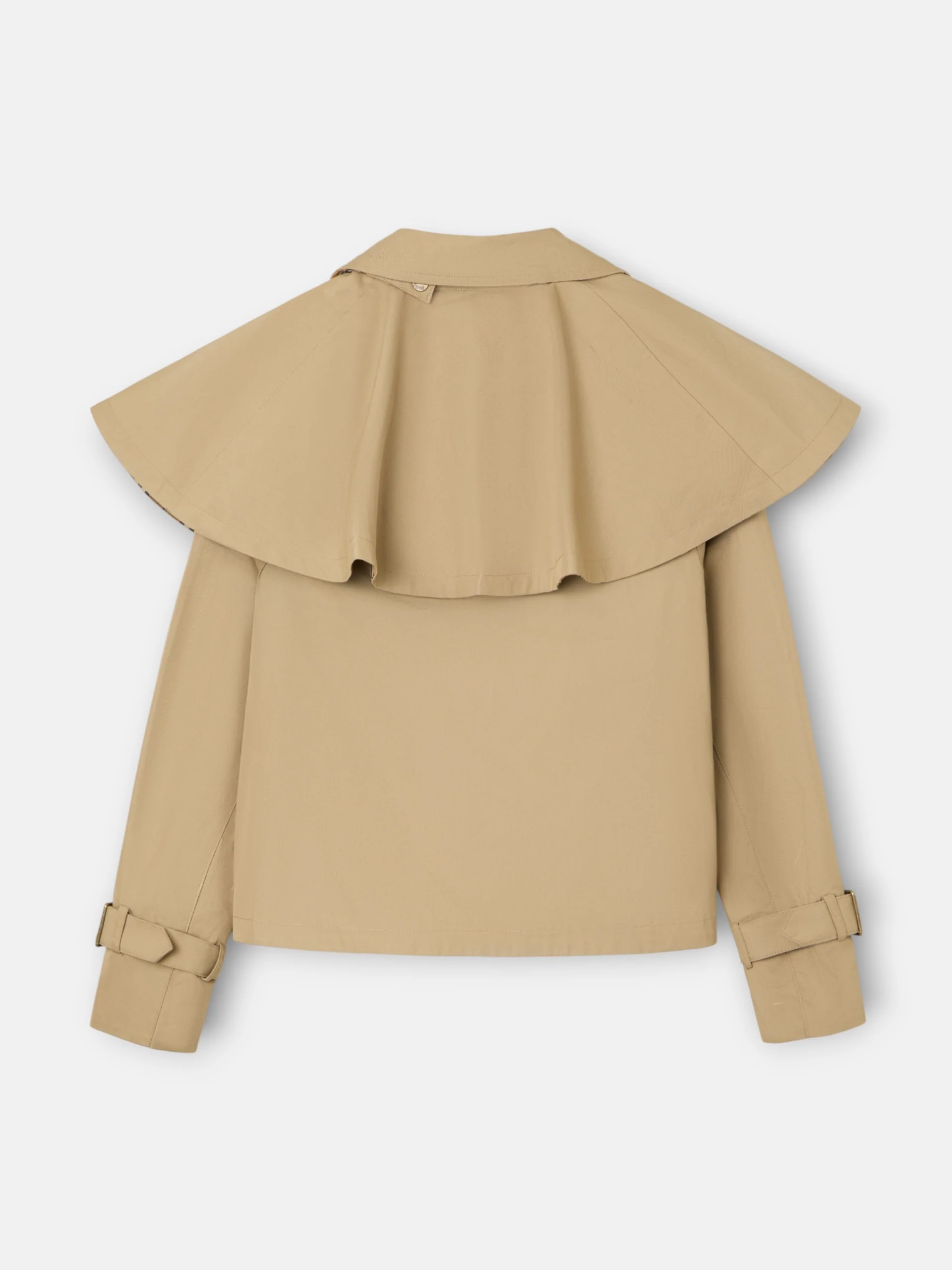 Parka corta capa marron - Image 9