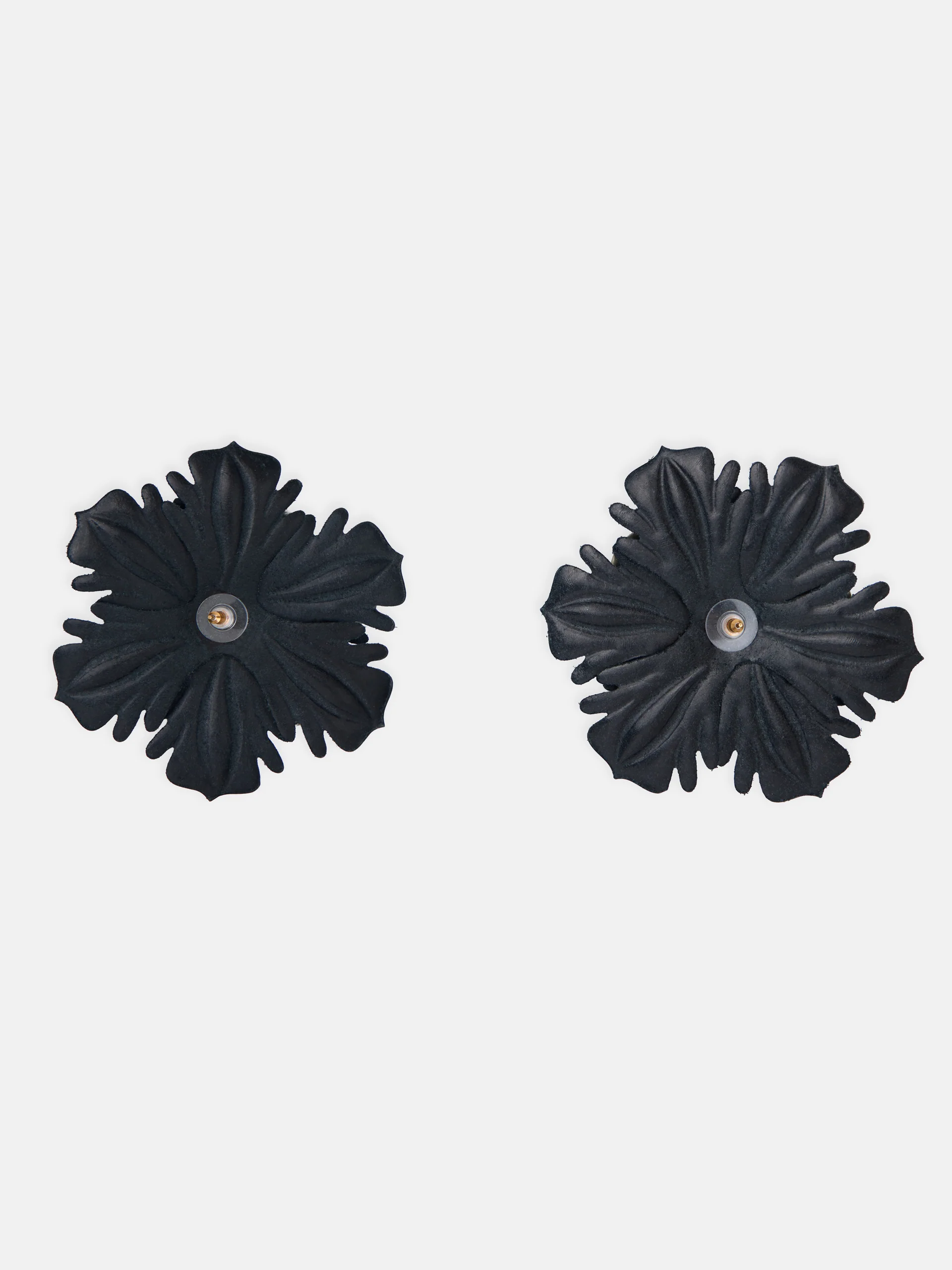 Pendientes velada flor napa bicolor - Image 6