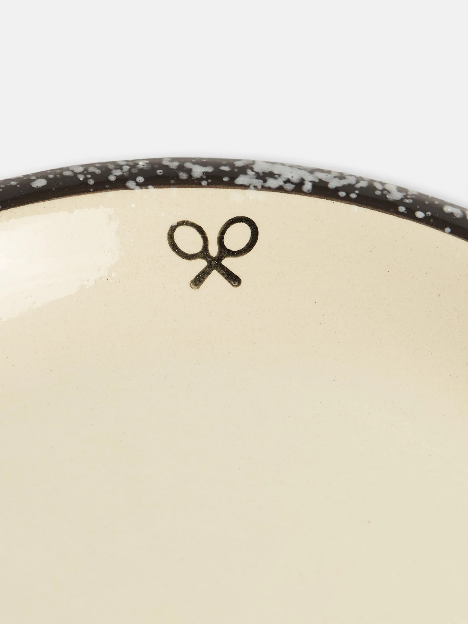 Plato pequeño ceramico esmalte bicolor - Image 2