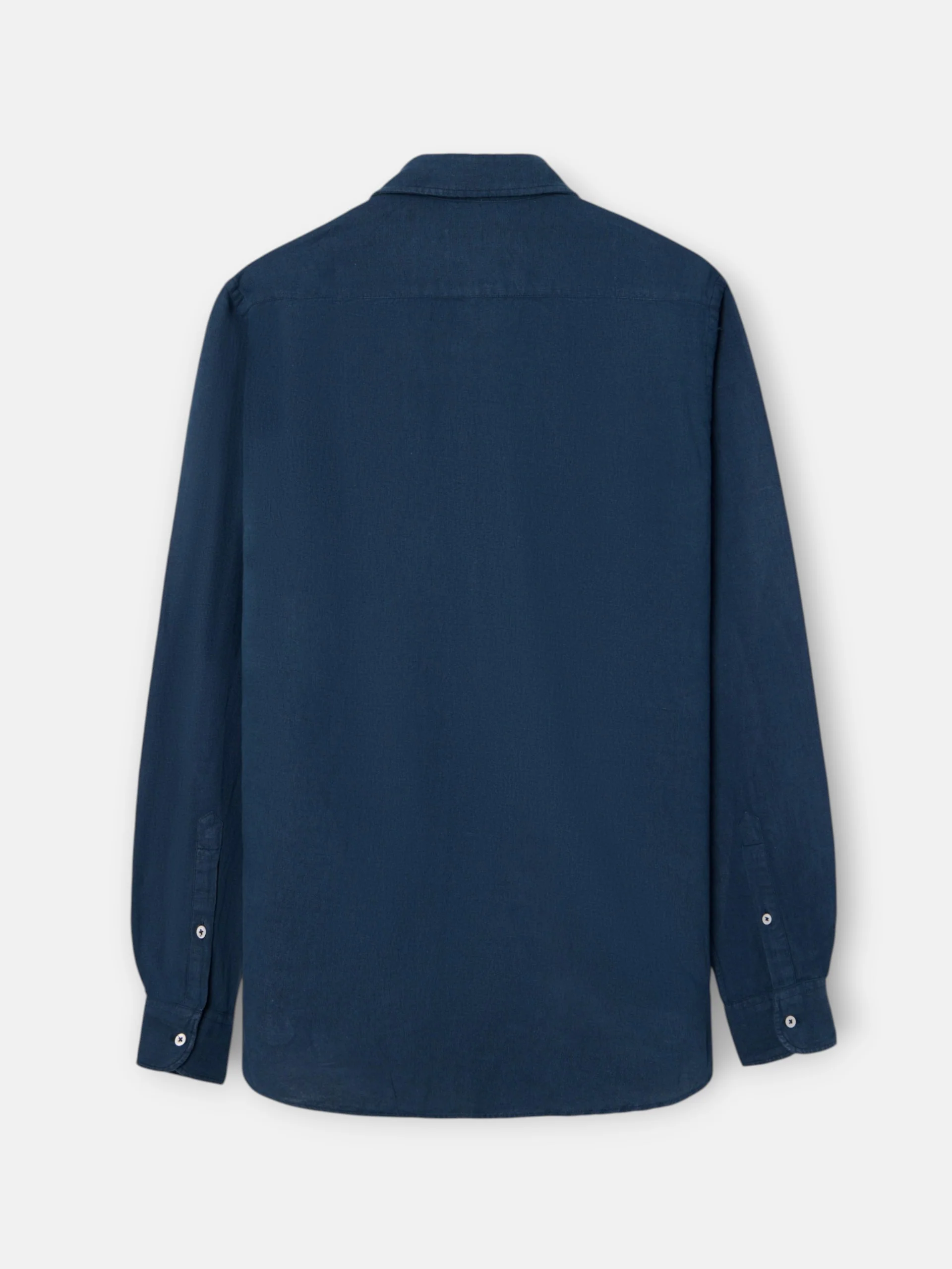 Polera lino lisa azul marino - Image 9