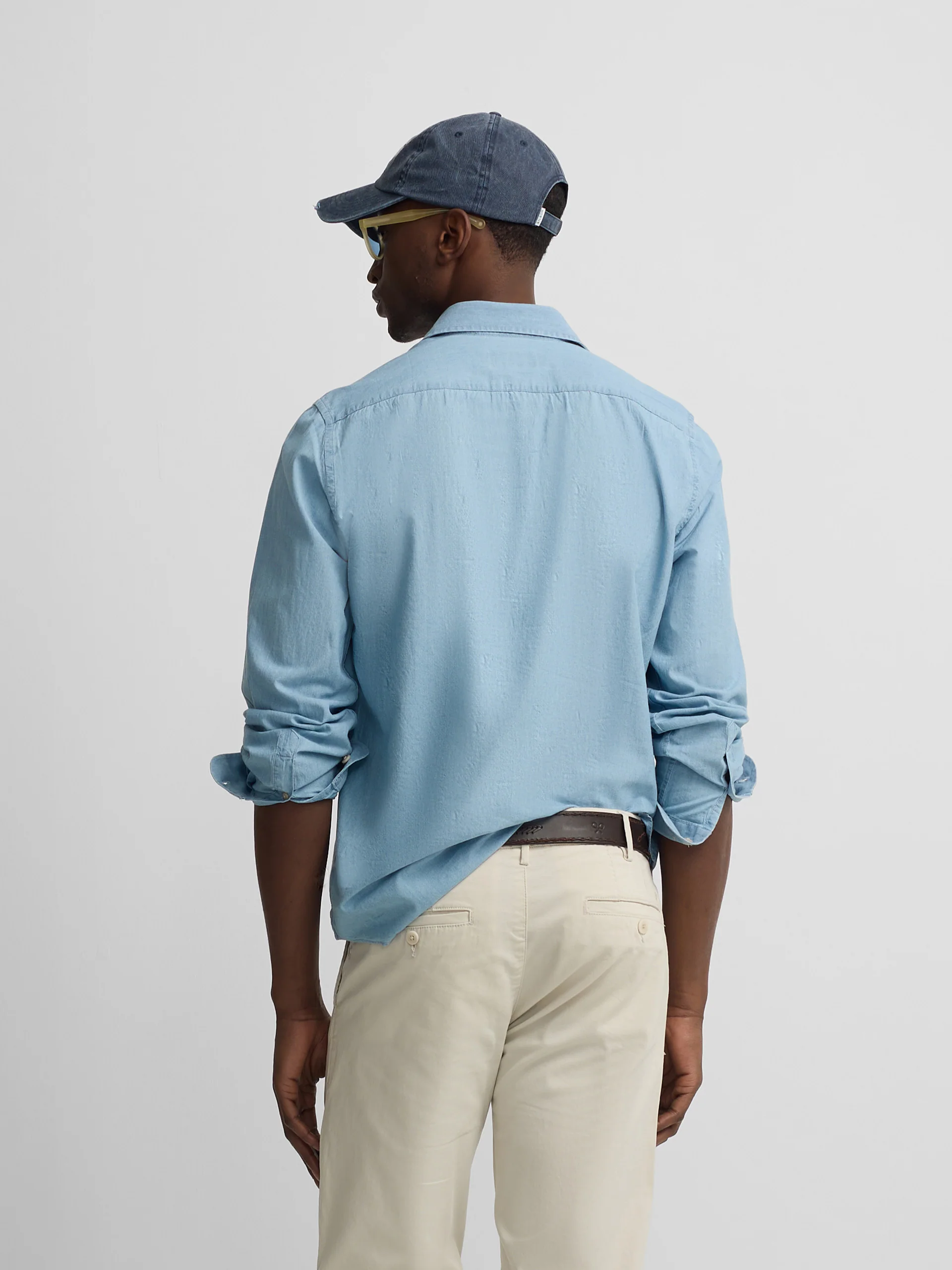 Polera sport denim azul claro - Image 8