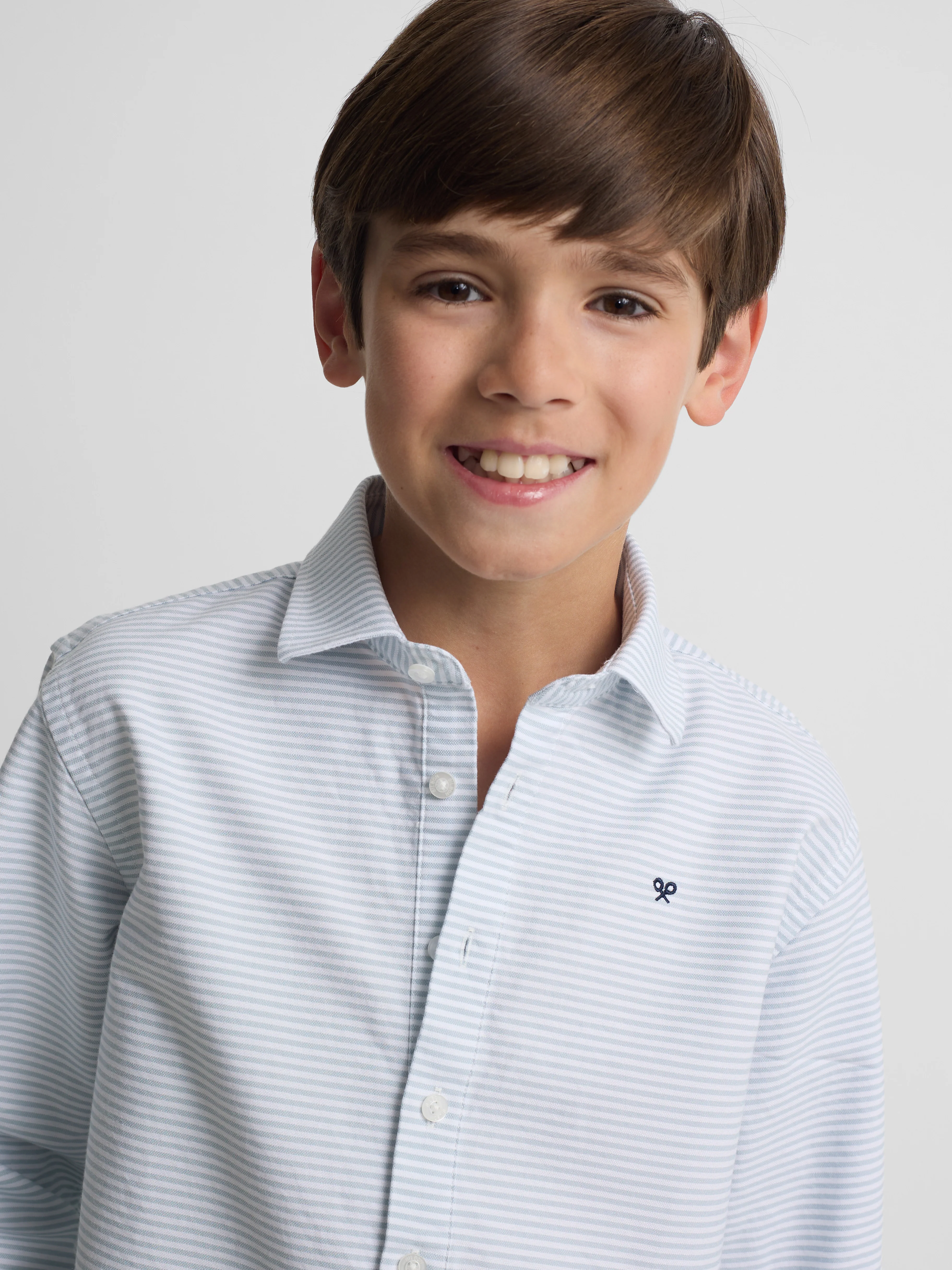 Polera sport kids rayas horizontal verde - Image 3