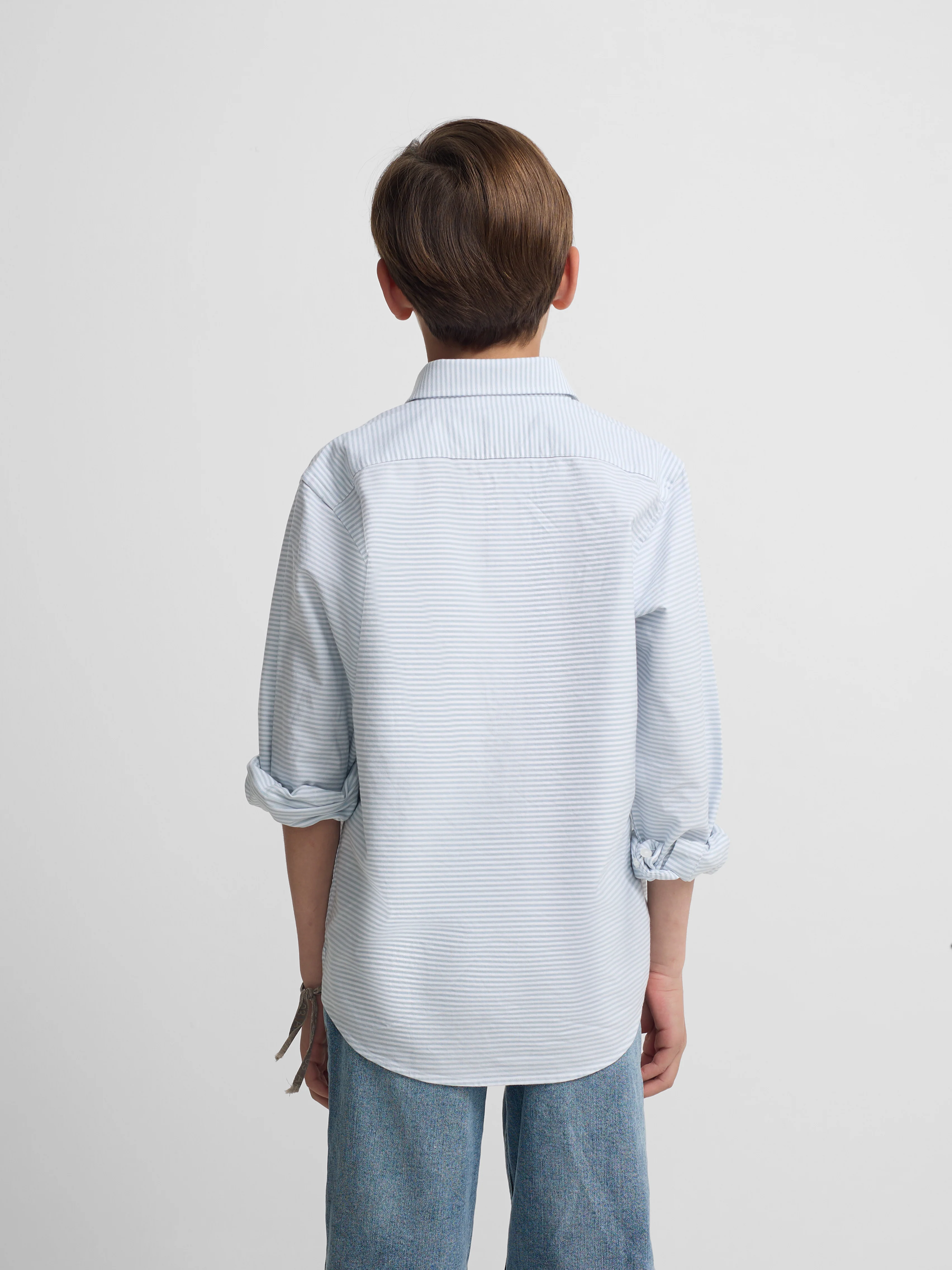 Polera sport kids rayas horizontal verde - Image 4