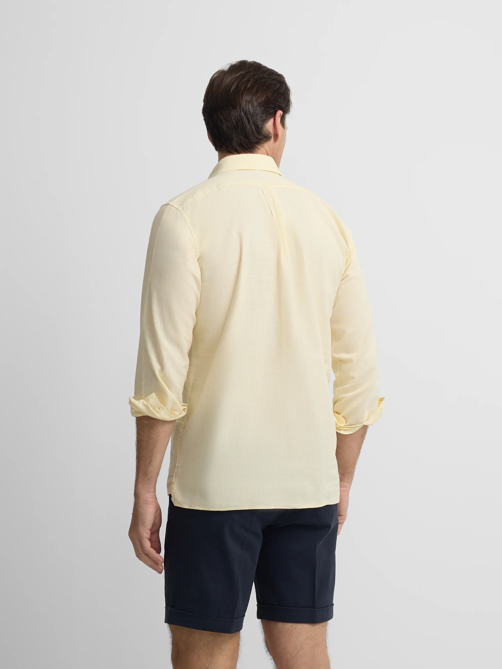 Polera sport lino amarilla - Image 4