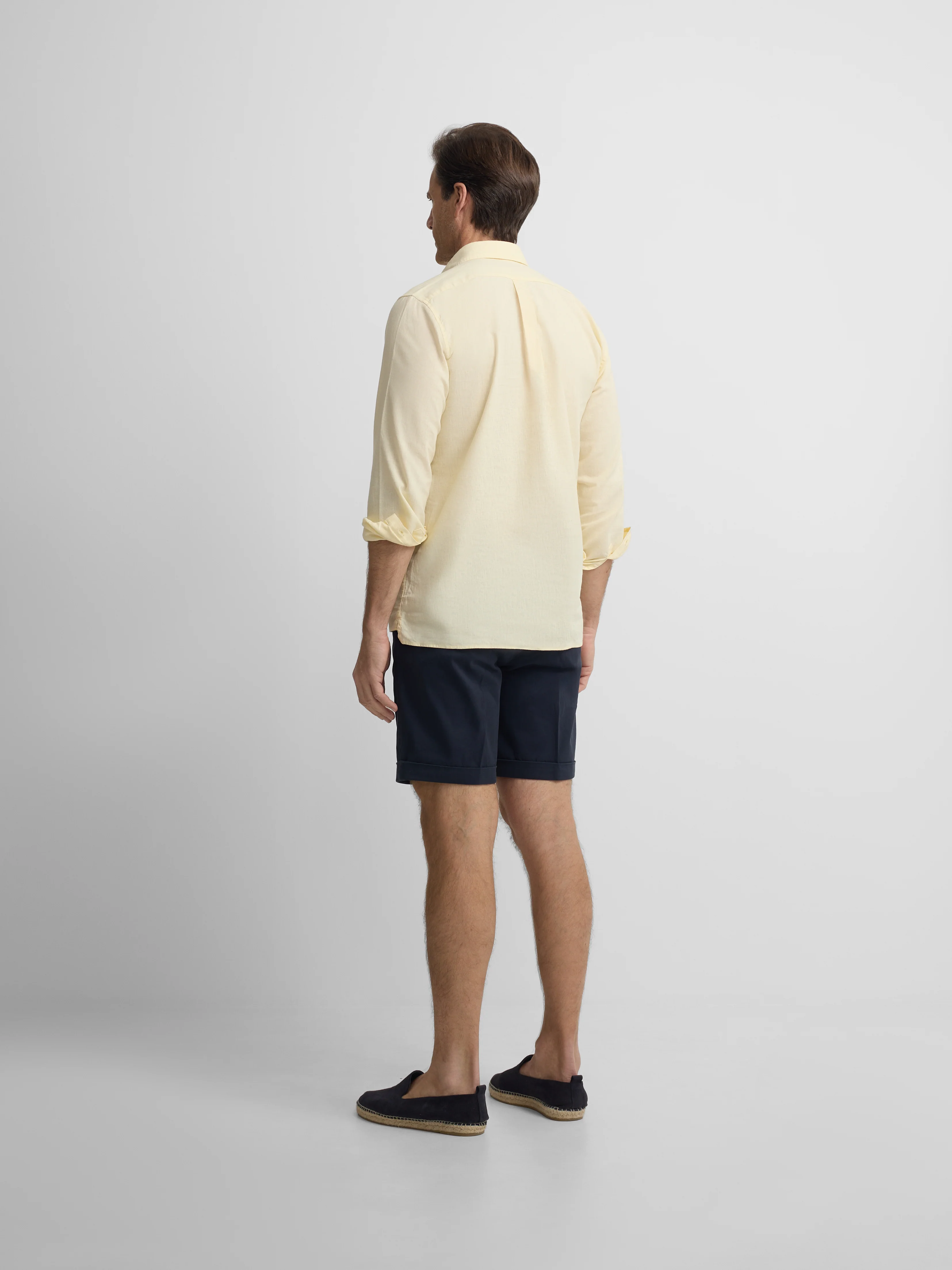 Polera sport lino amarilla - Image 6