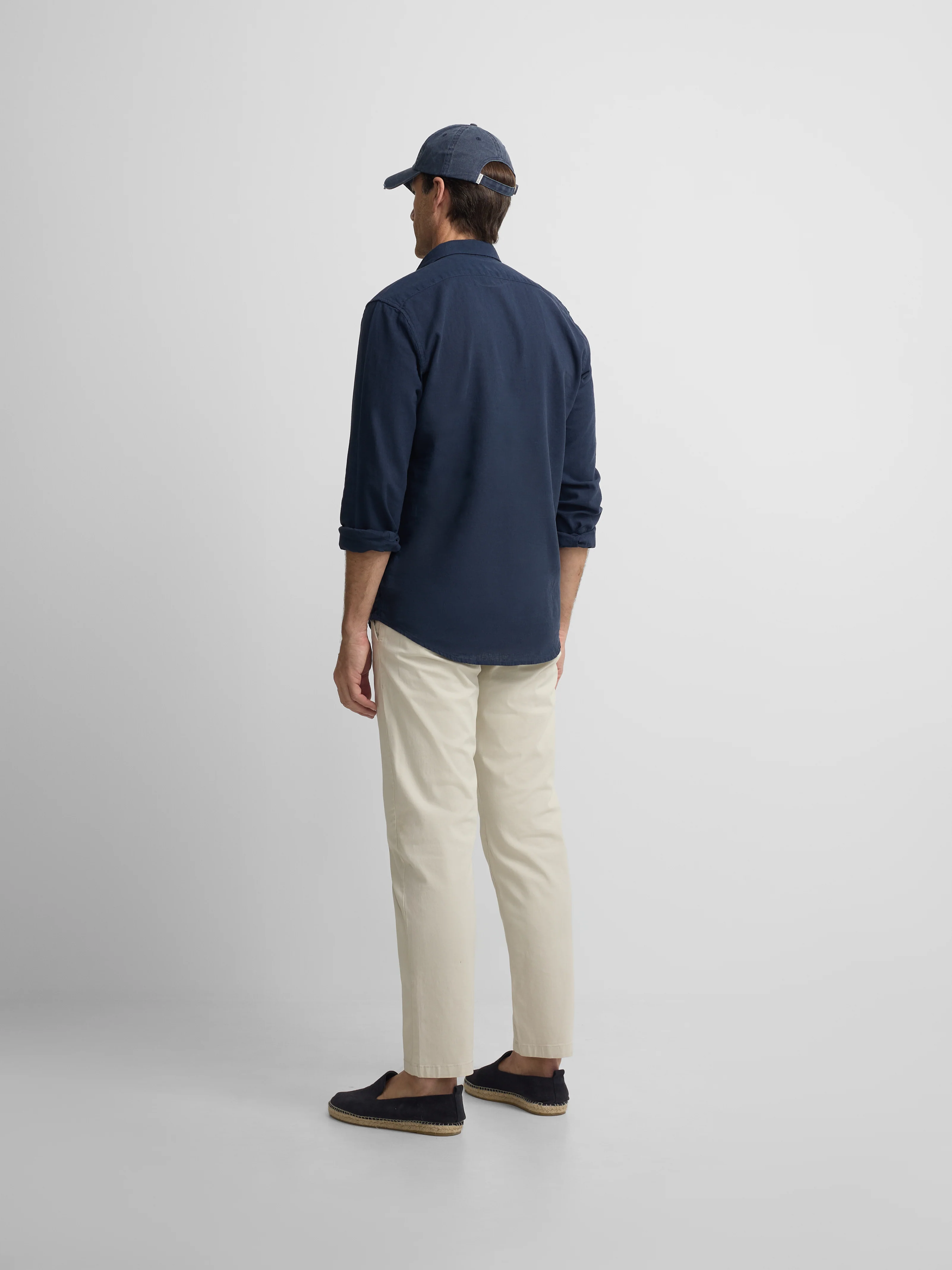 Polera sport lino azul marino - Image 6