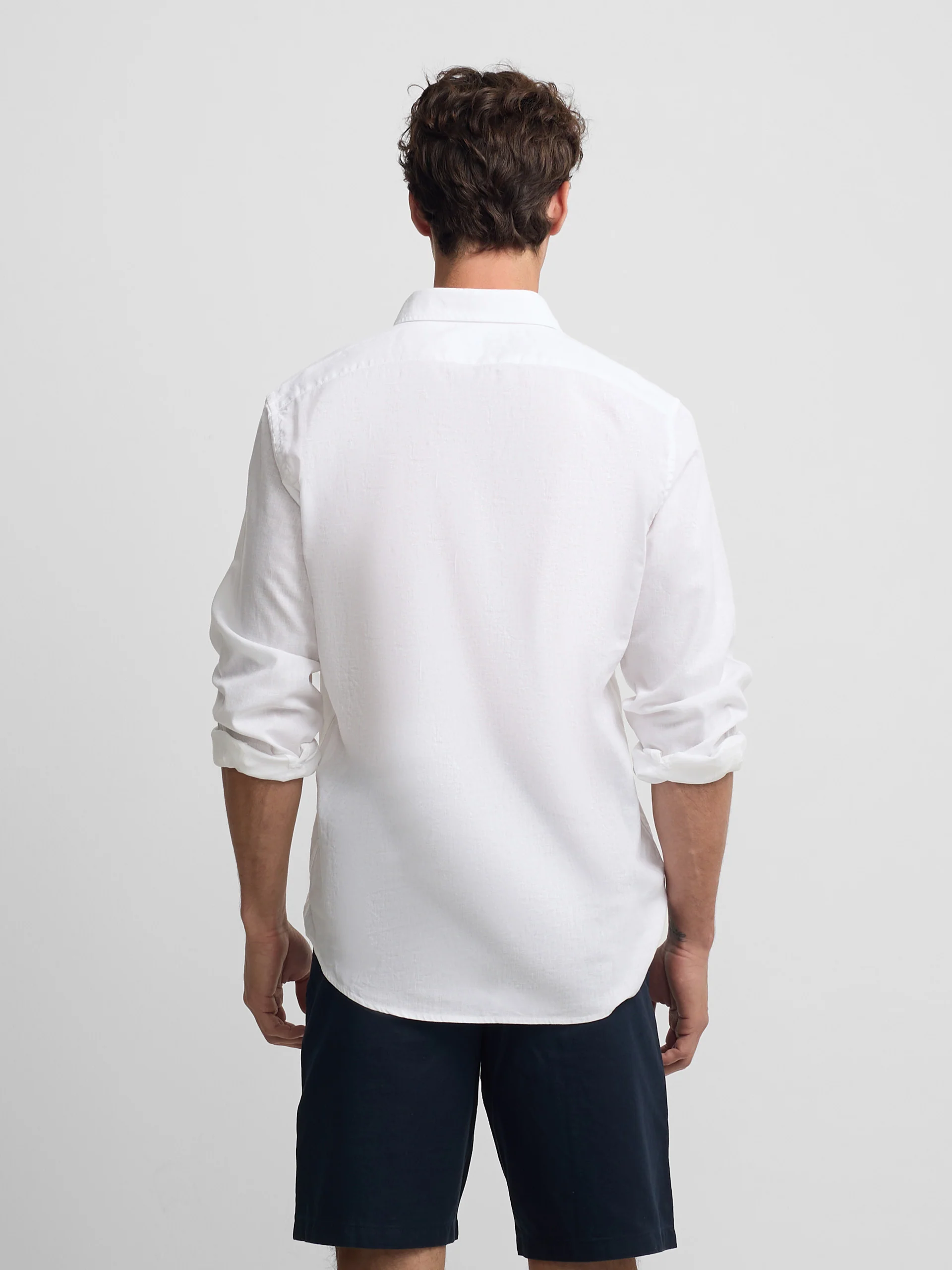 Polera sport lino blanca - Image 7