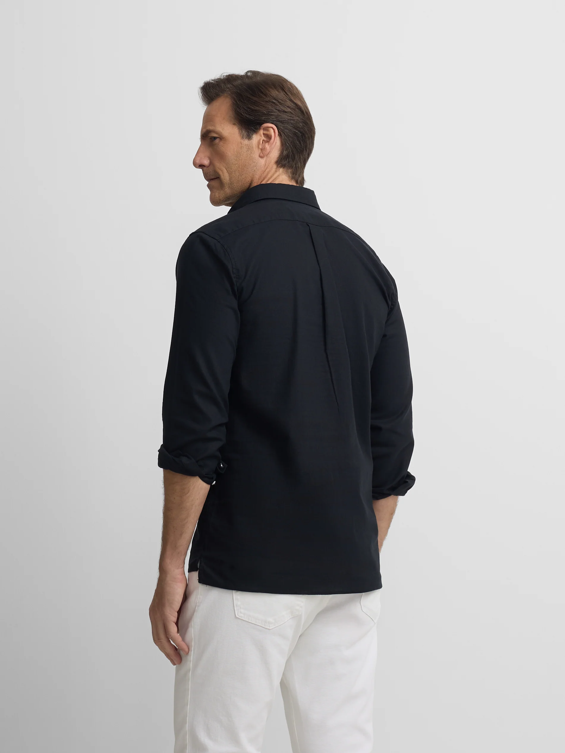 Polera sport lino negro - Image 6