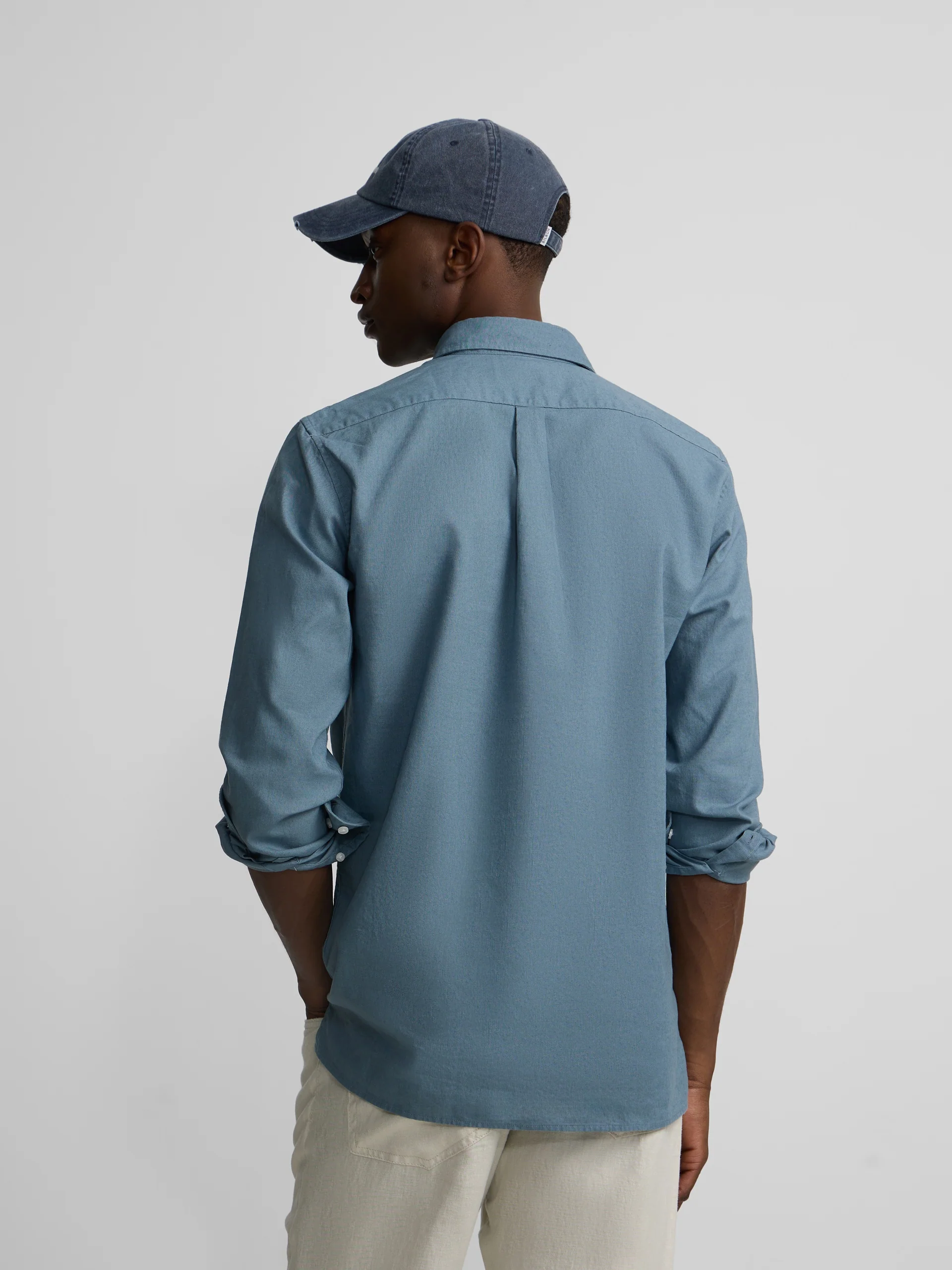Polera sport lino petroleo - Image 6