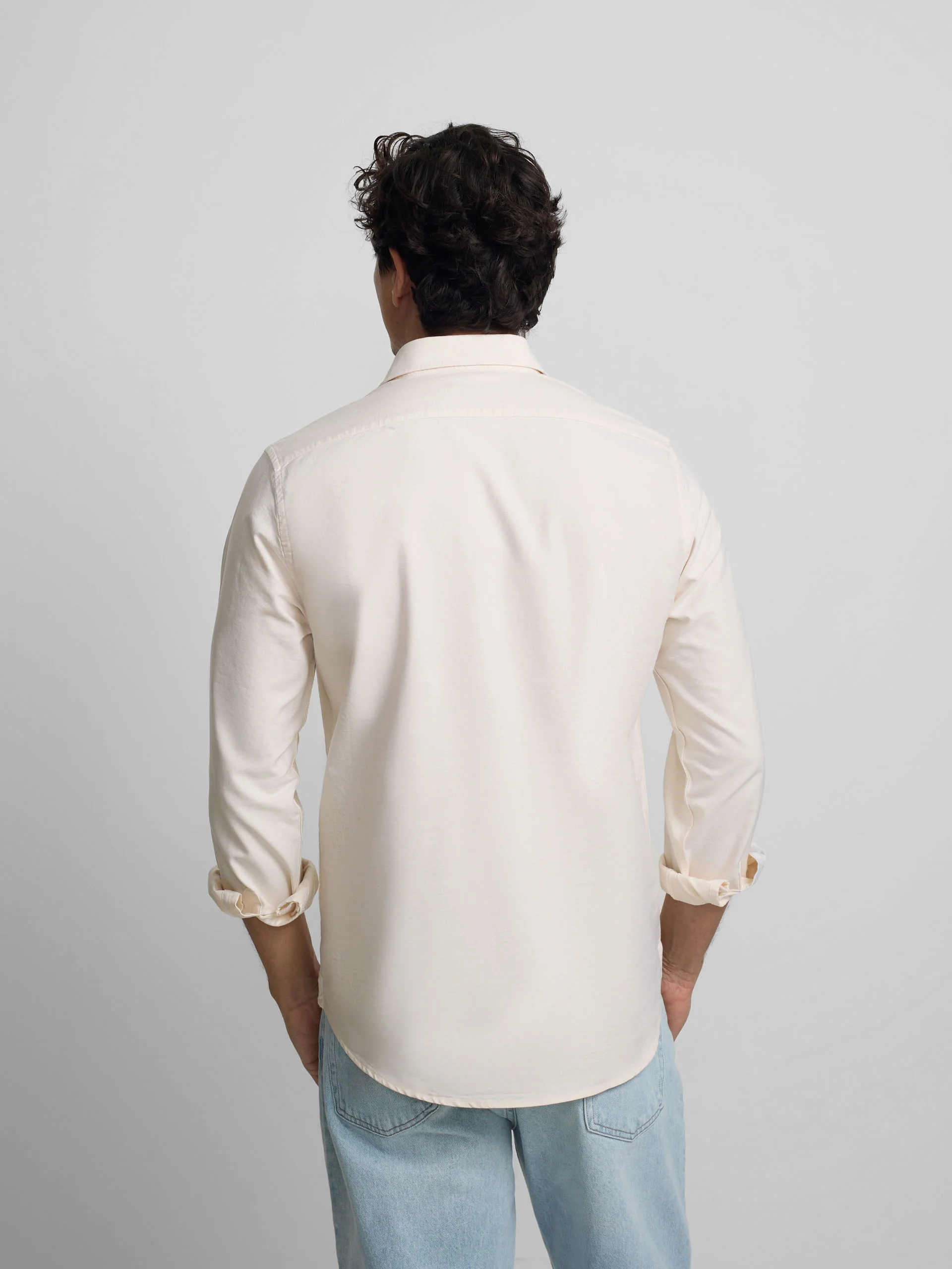 Polera sport oxford amarilla - Image 4