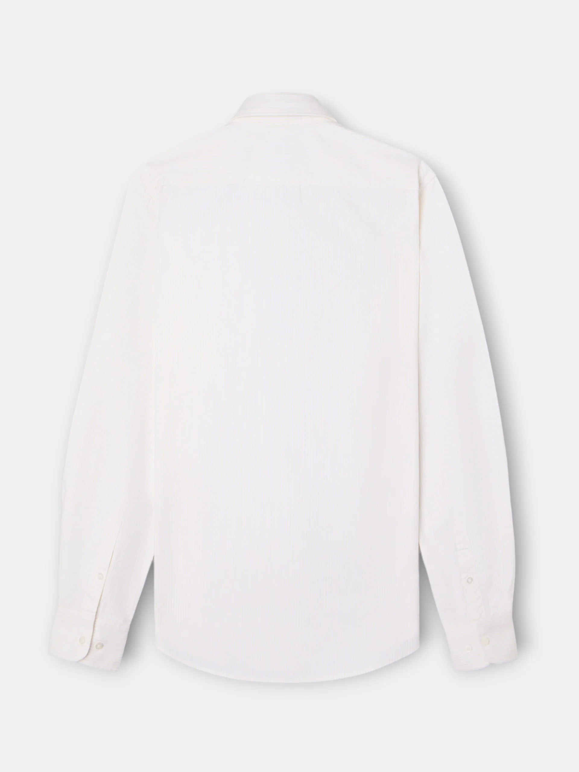 Polera sport oxford rayas amarillas - Image 6
