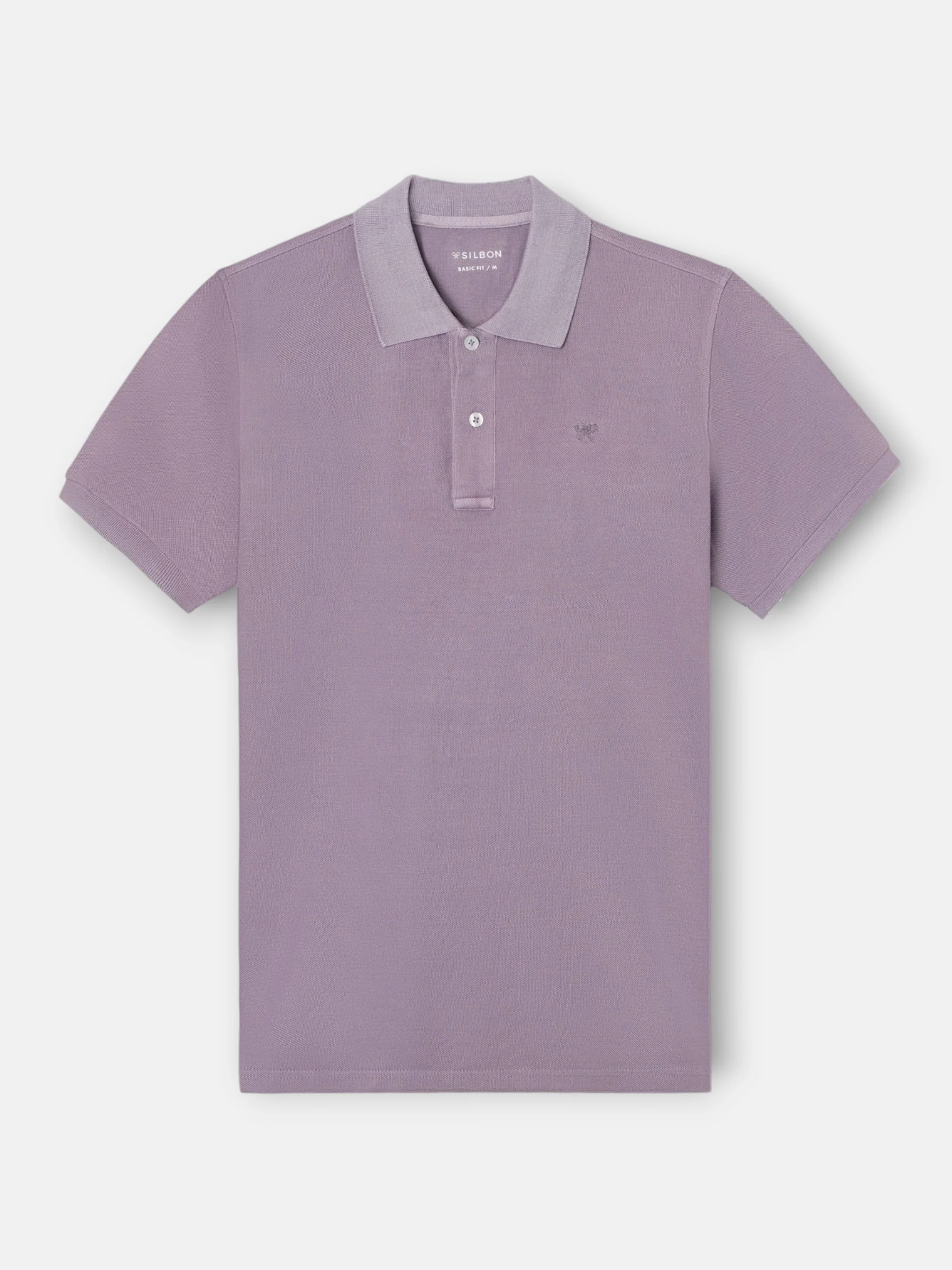 Polo clasico garment dye malva - Image 5