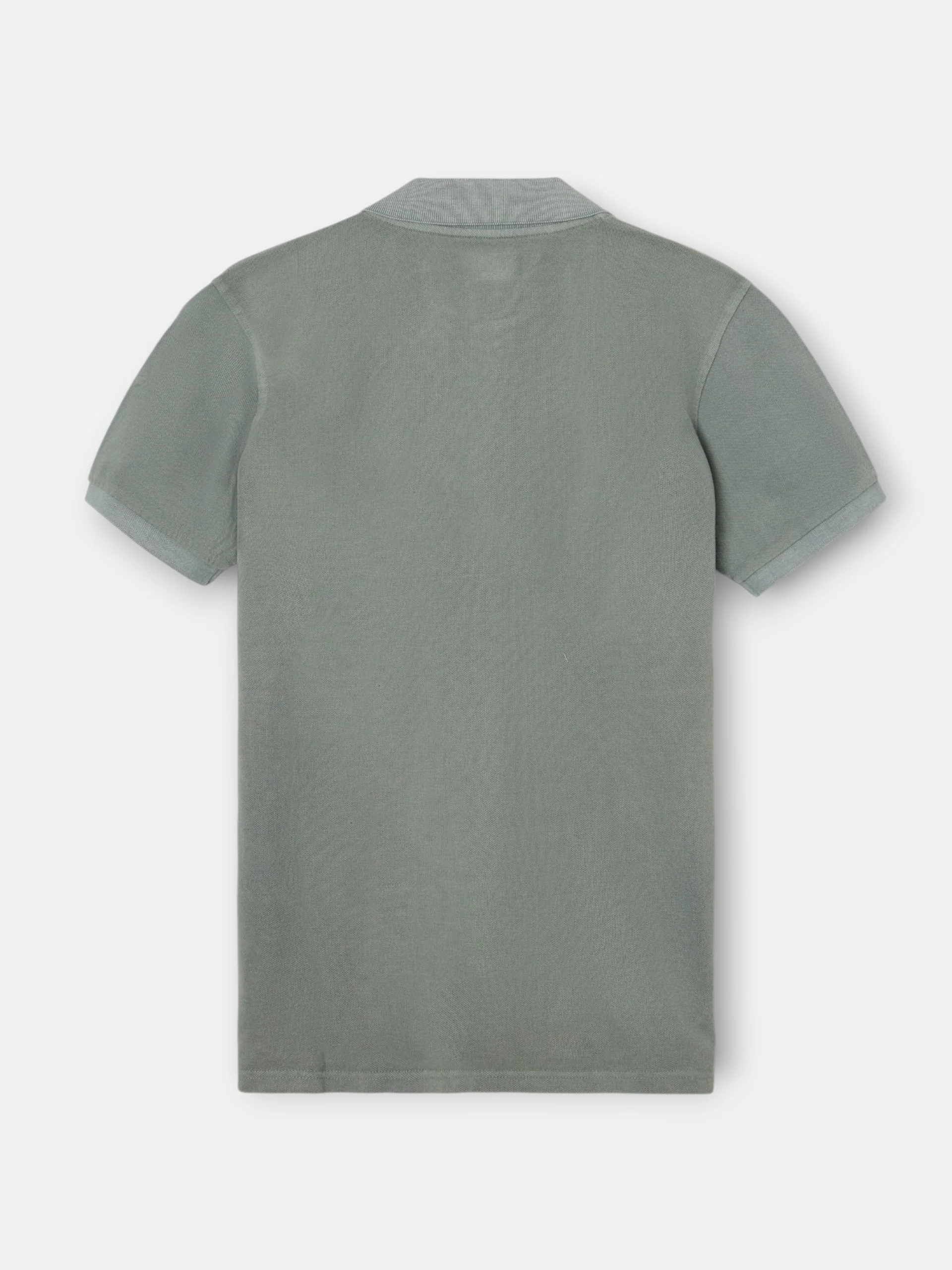 Polo clasico garment dye verde medio - Image 9