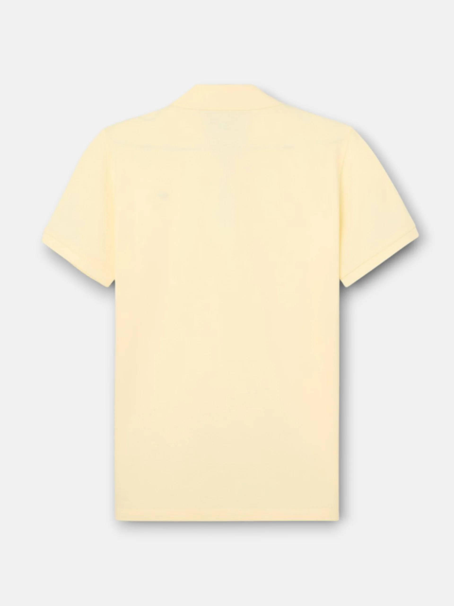 Polo clasico liso amarillo - Image 8