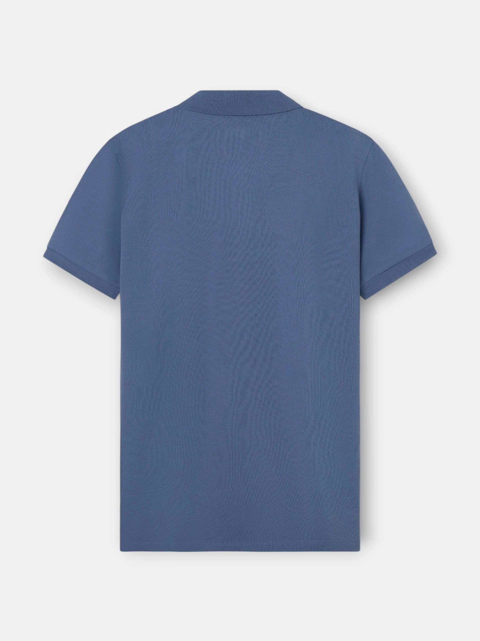 Polo clasico liso azul indigo - Image 8