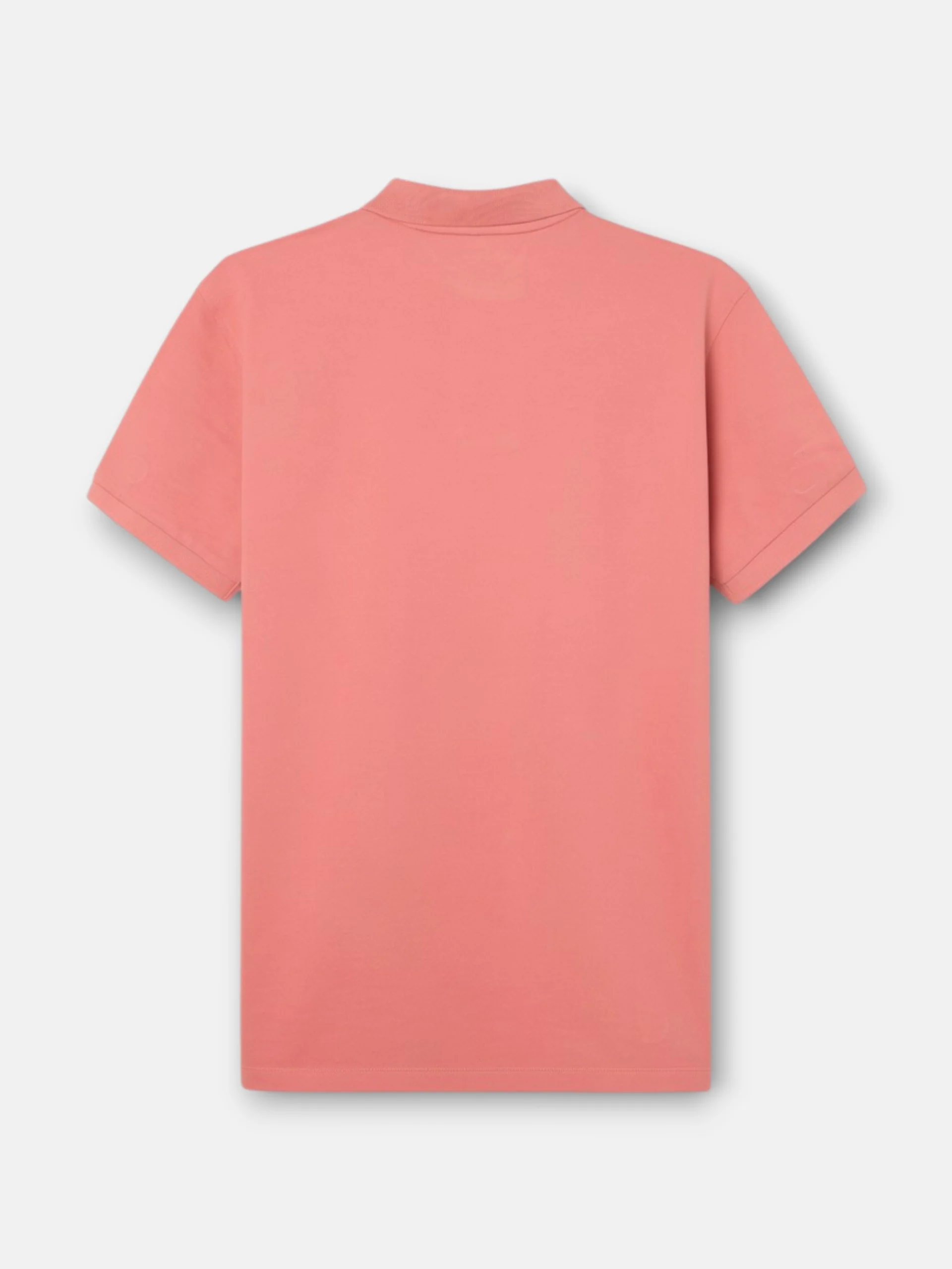 Polo clasico liso coral - Image 5