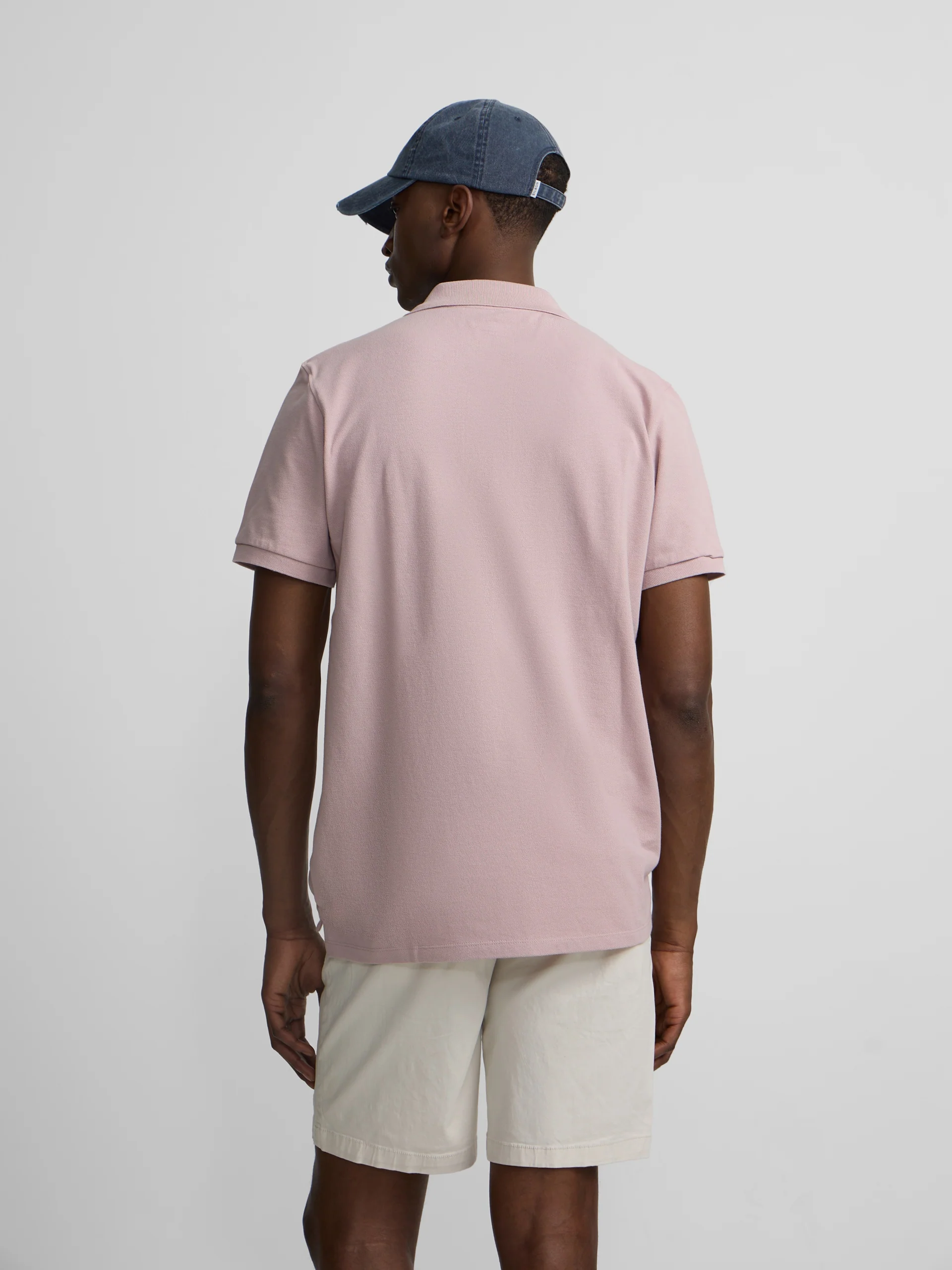 Polo clasico liso rosa - Image 8