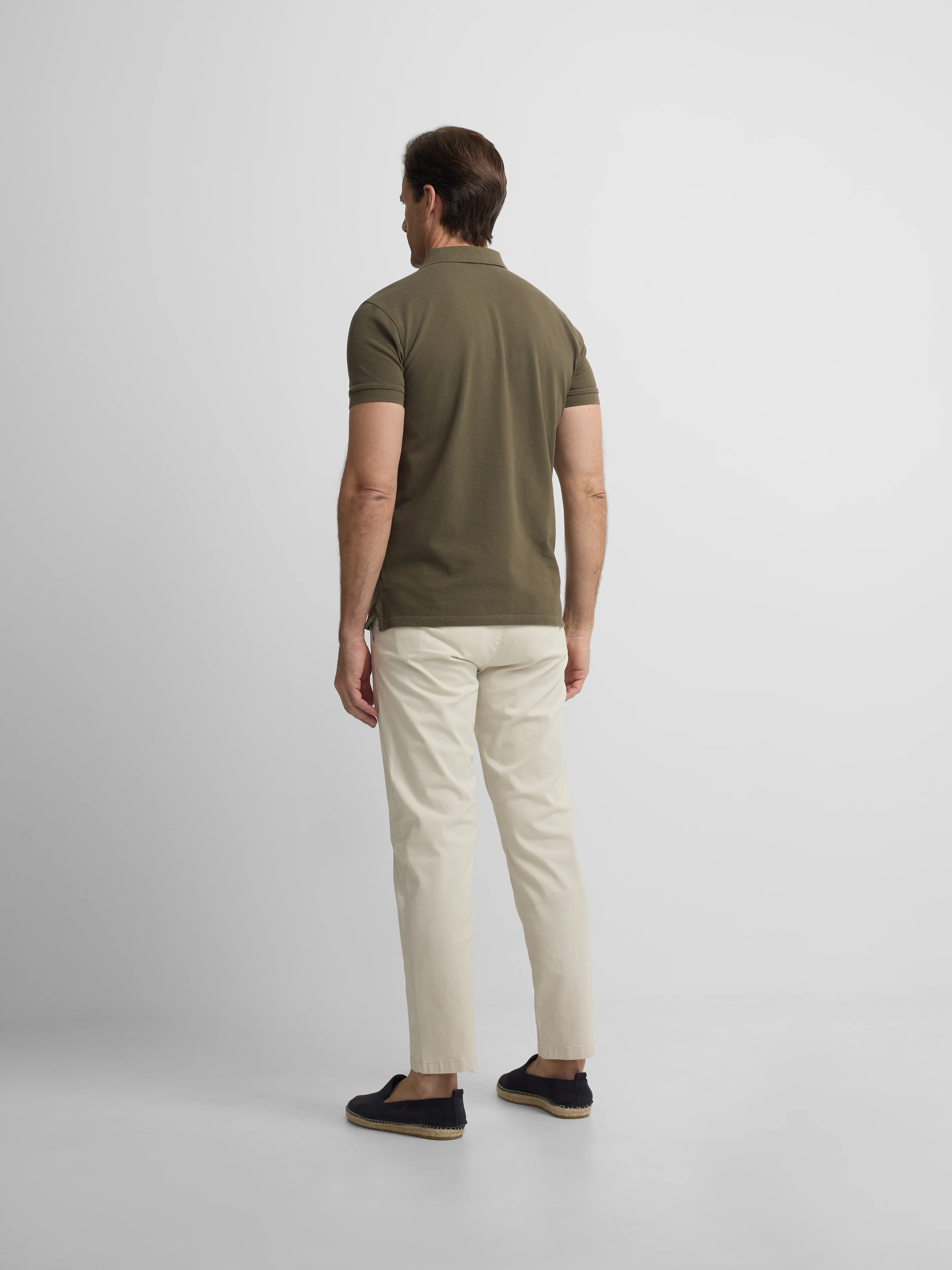 Polo clasico liso verde oscuro - Image 6