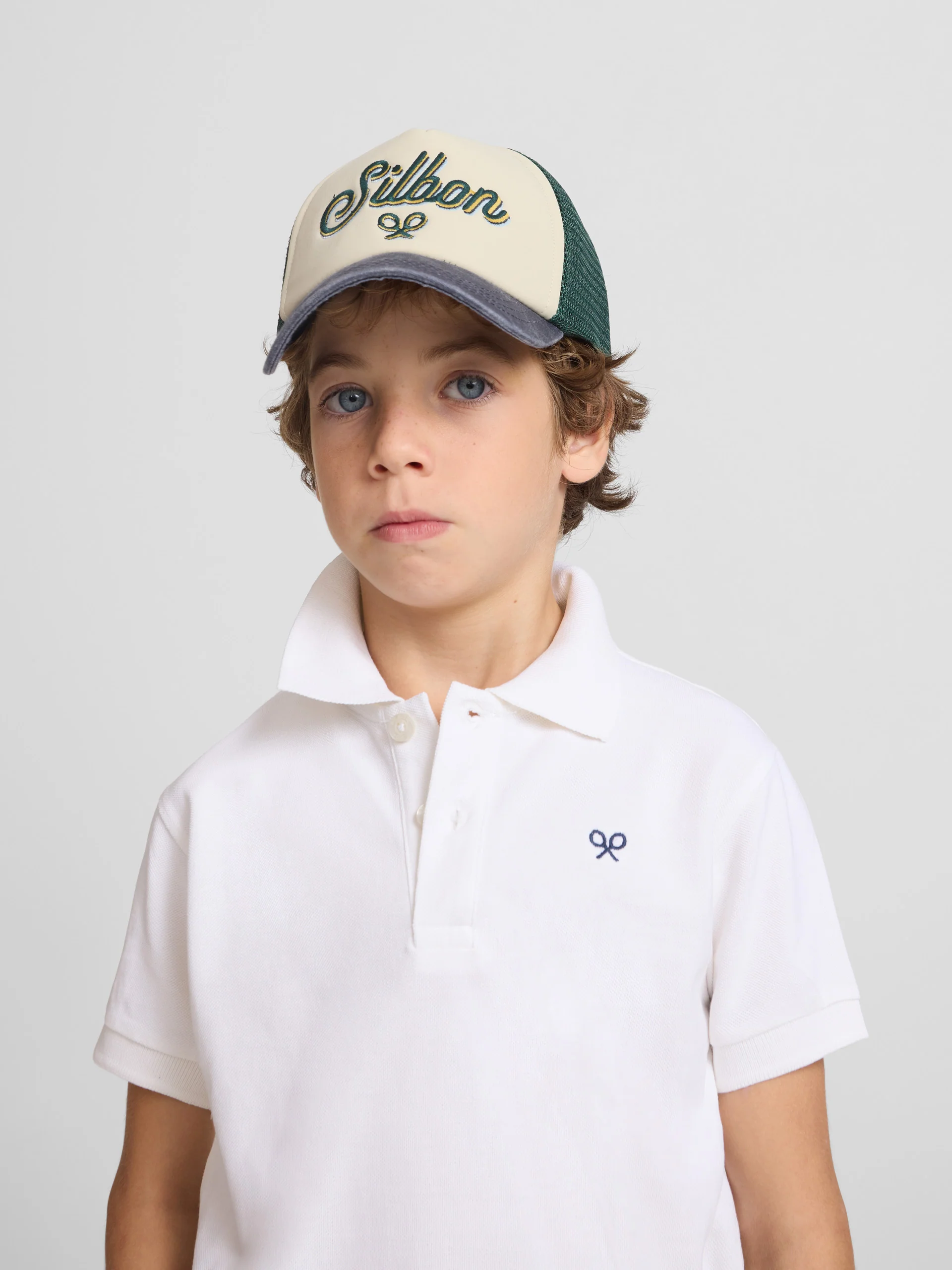 Polo kids clasico miniraqueta blanco - Image 3