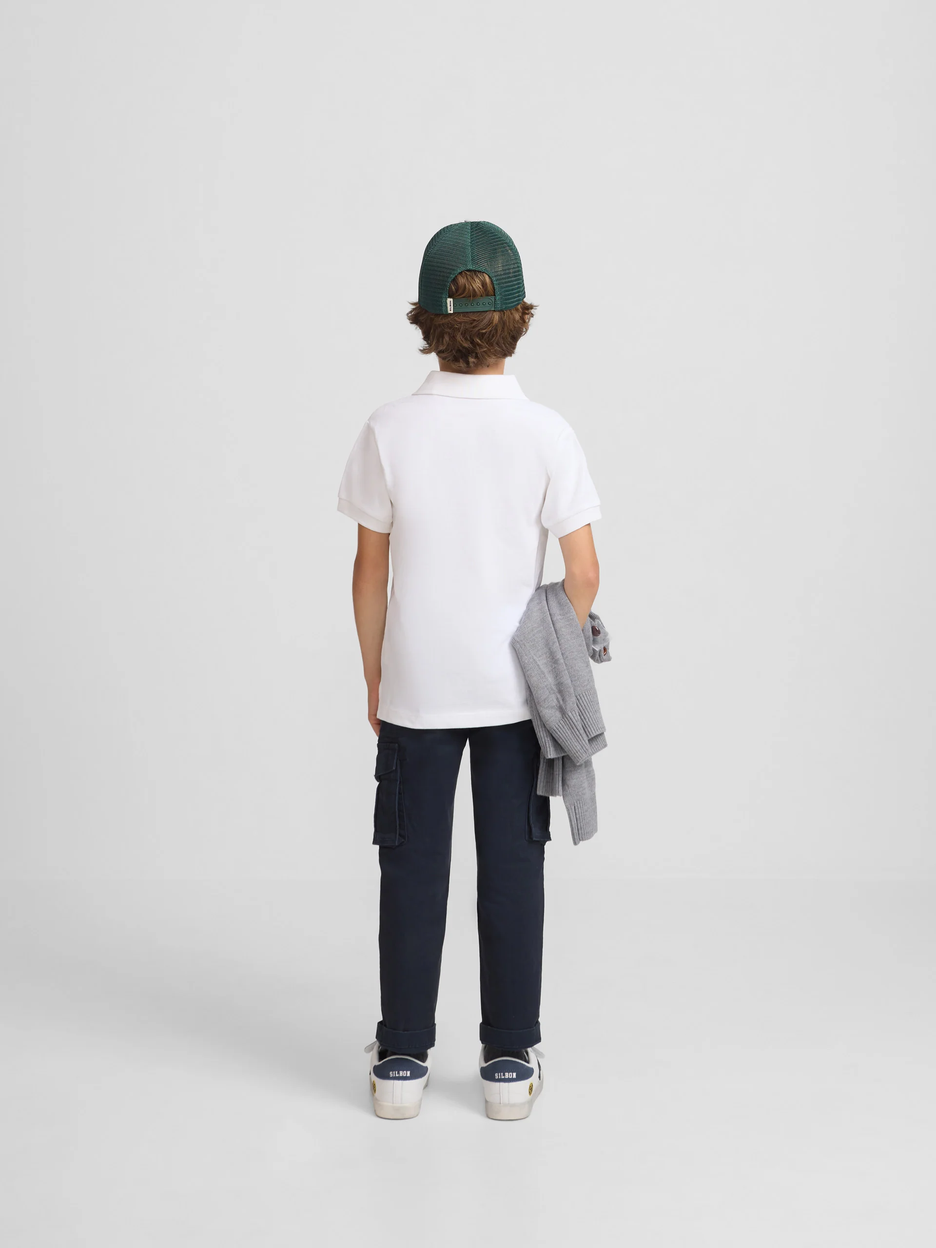 Polo kids clasico miniraqueta blanco - Image 5