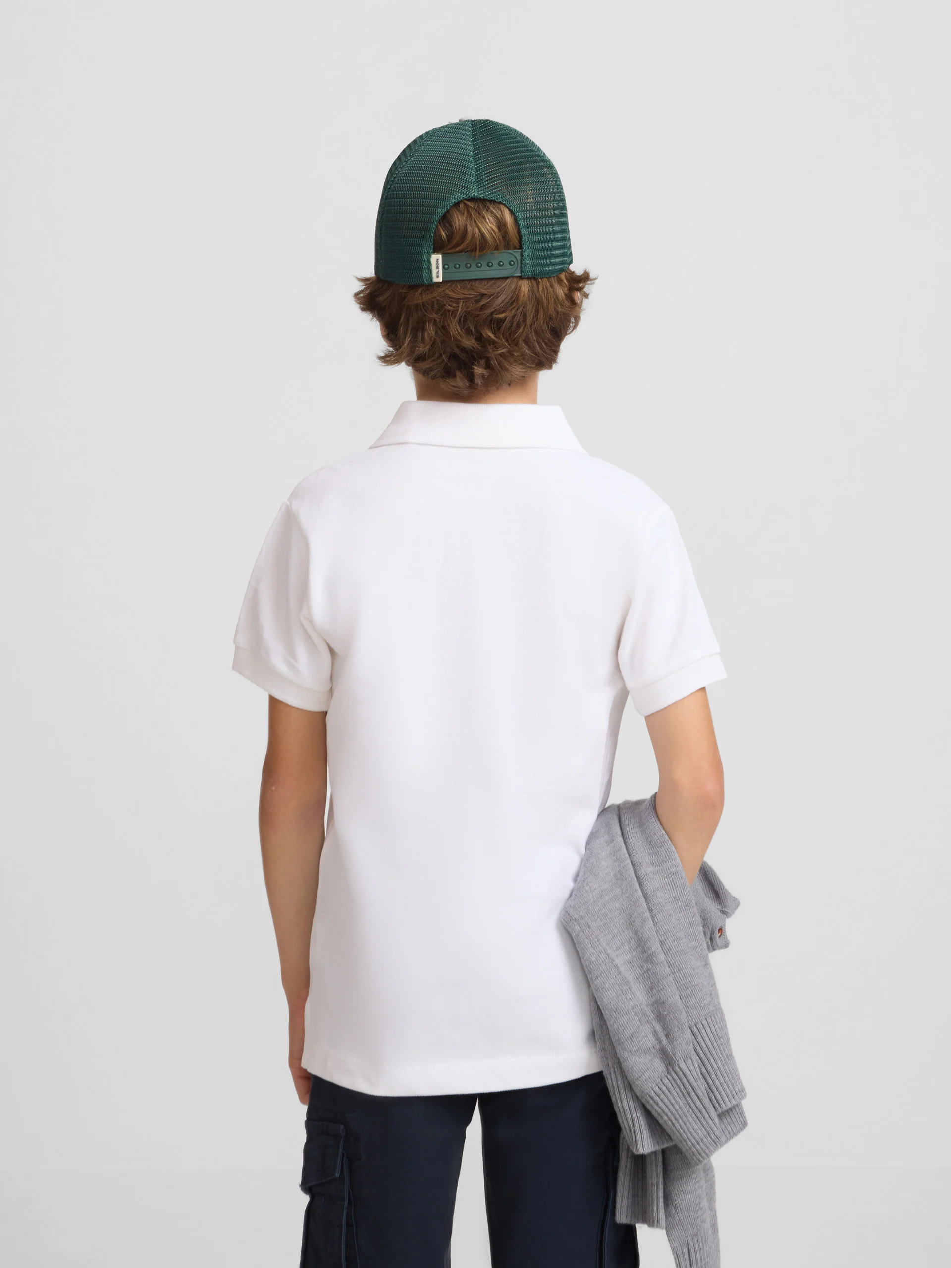 Polo kids clasico miniraqueta blanco - Image 6