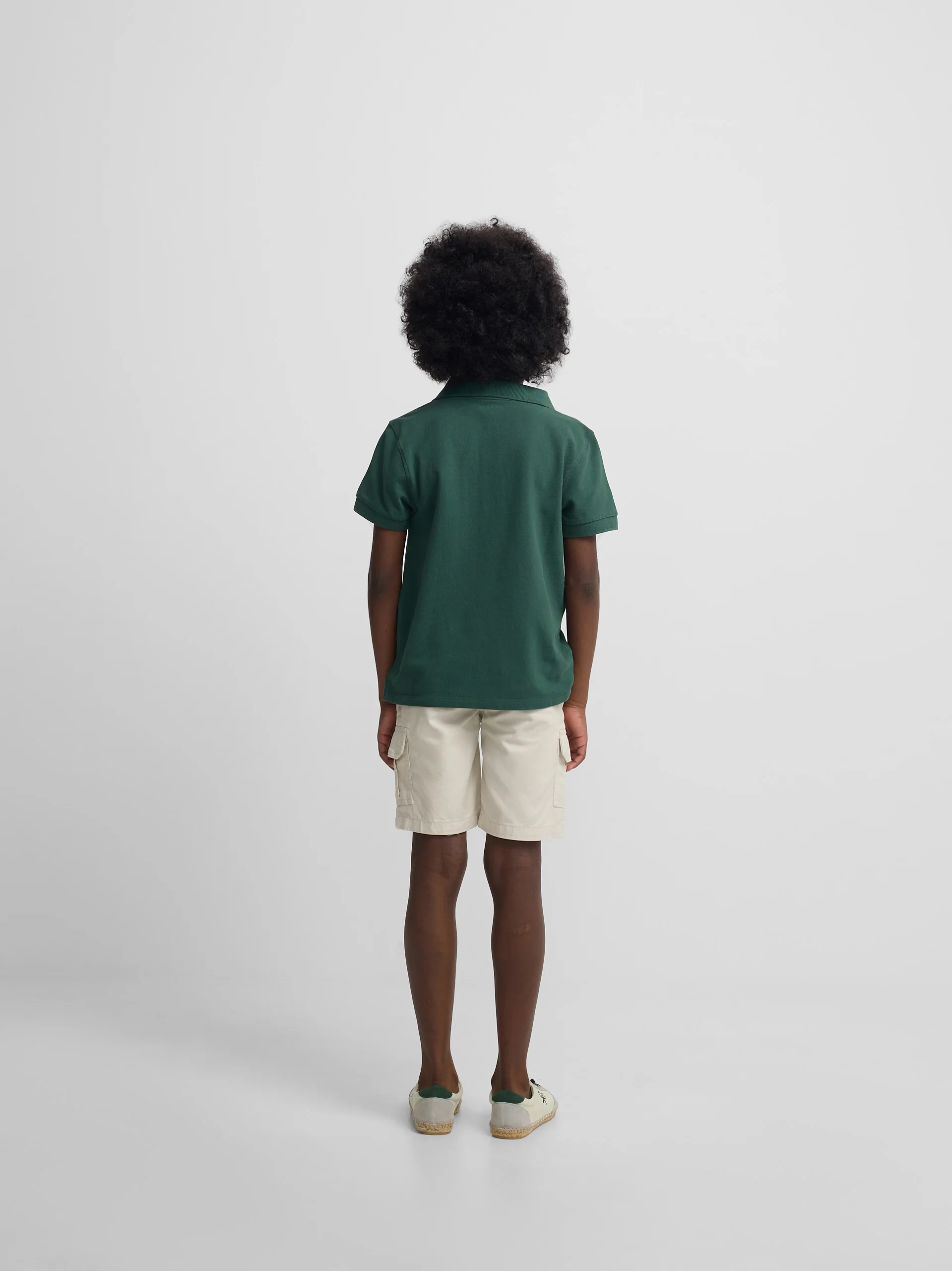 Polo kids clasico raqueta verde - Image 5