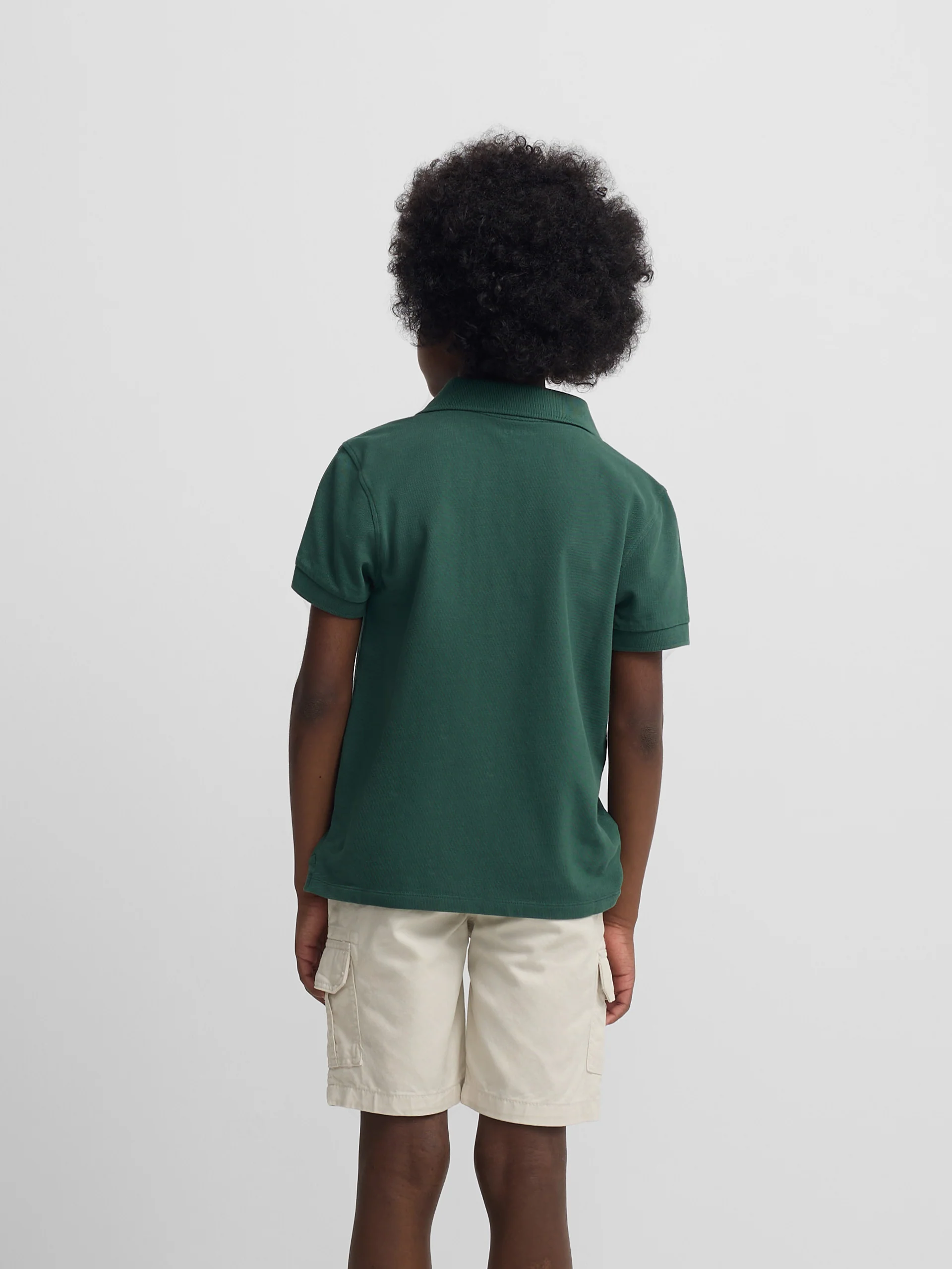 Polo kids clasico raqueta verde - Image 6