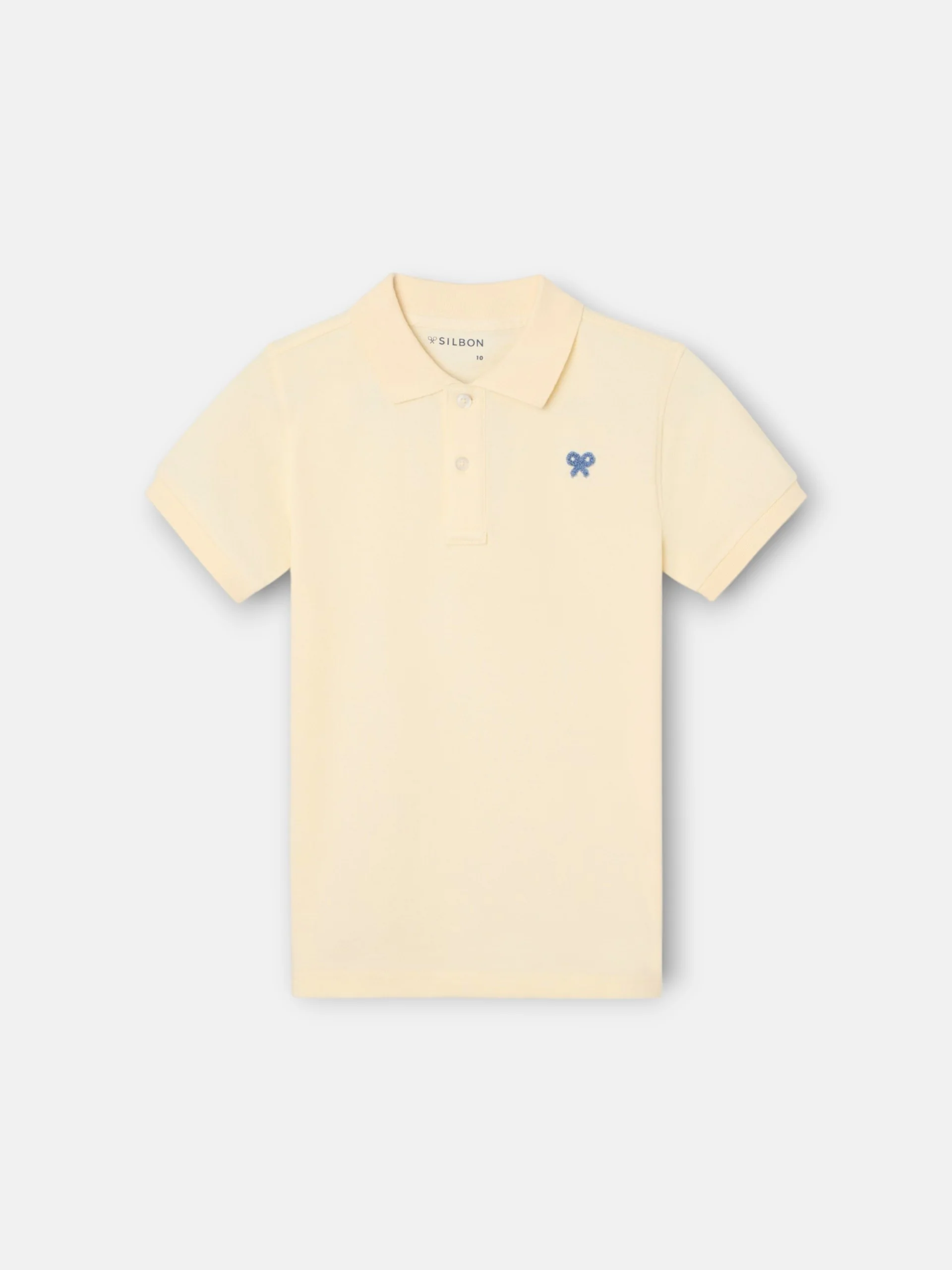 Polo kids liso logo rizo amarillo - Image 3