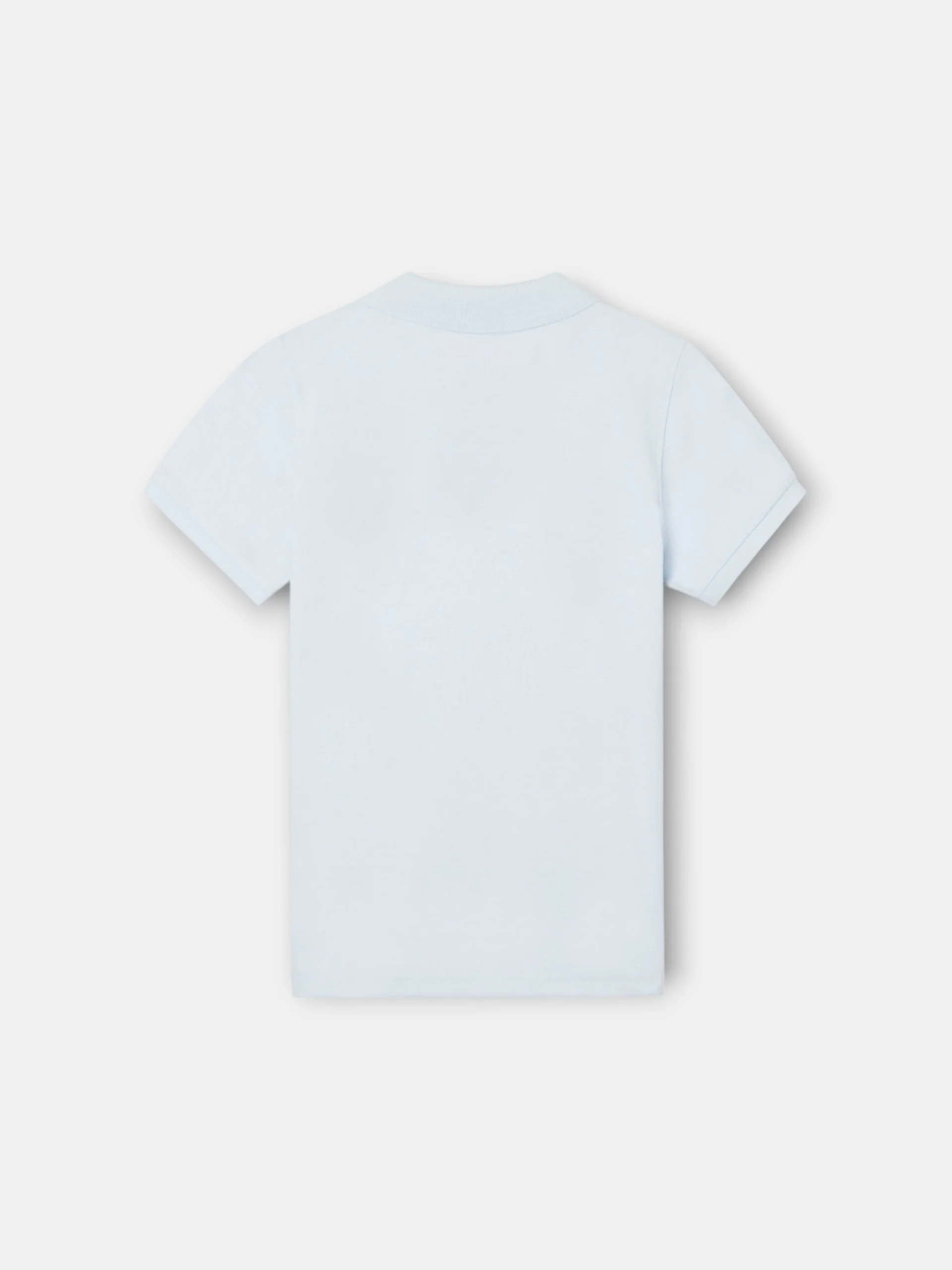 Polo kids liso logo rizo azul claro - Image 8