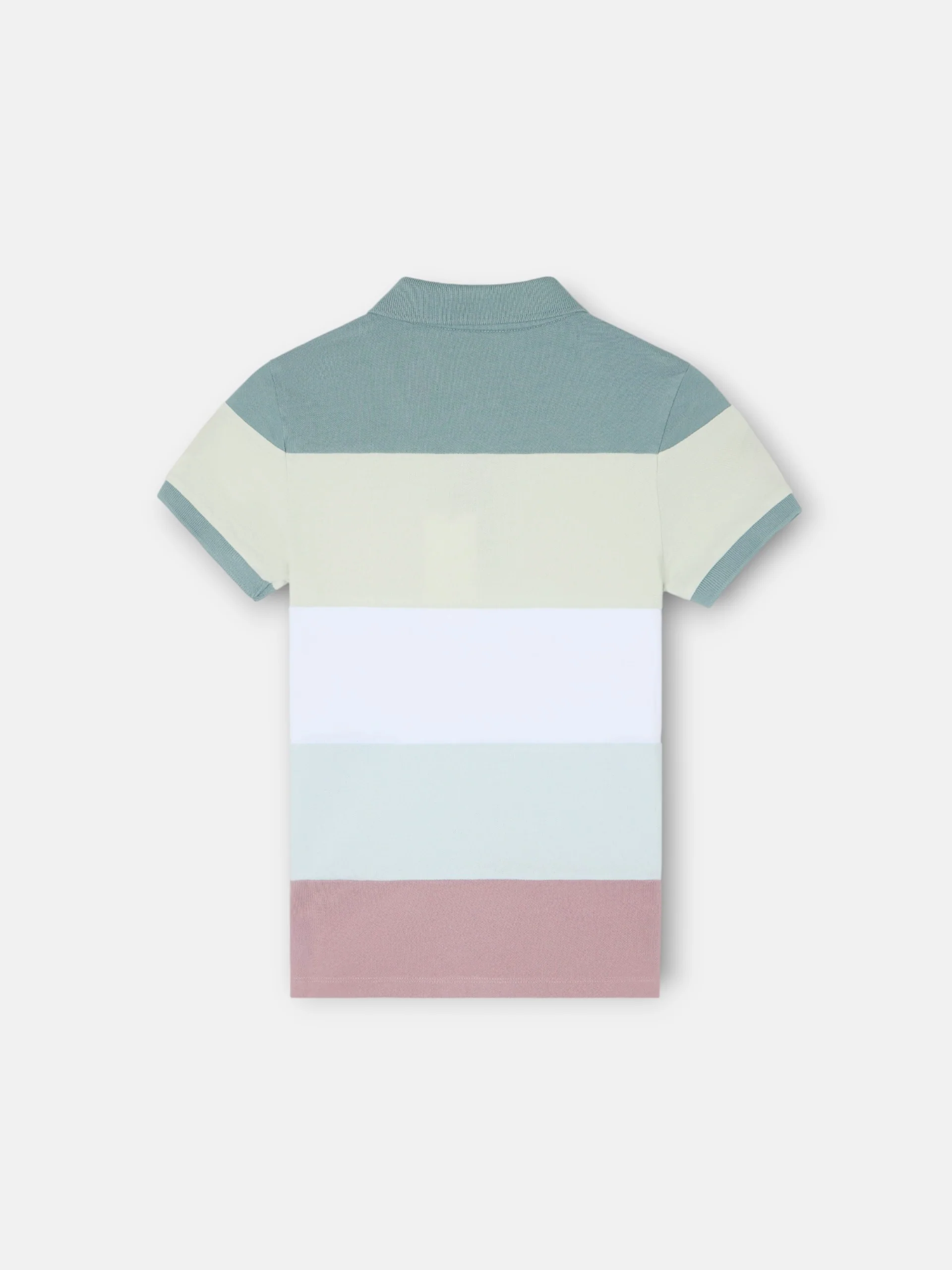 Polo kids raya ancha multicolor verde - Image 8
