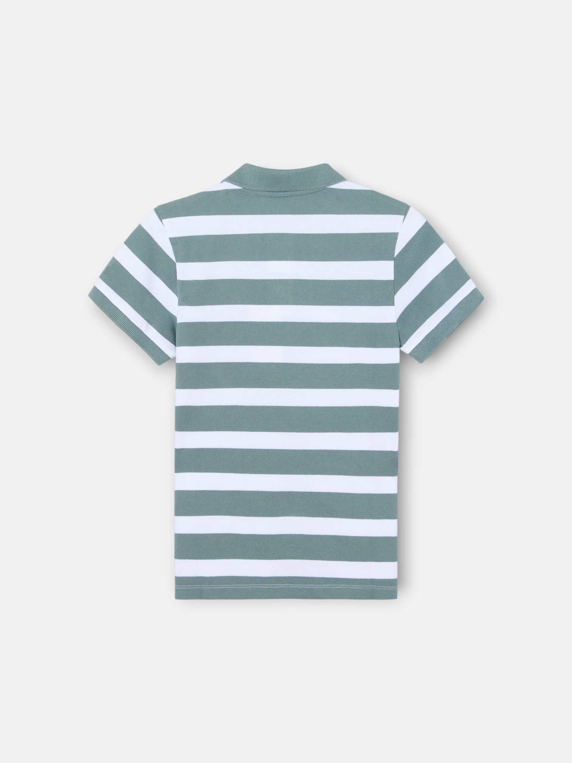 Polo kids rayas blanco verde - Image 8