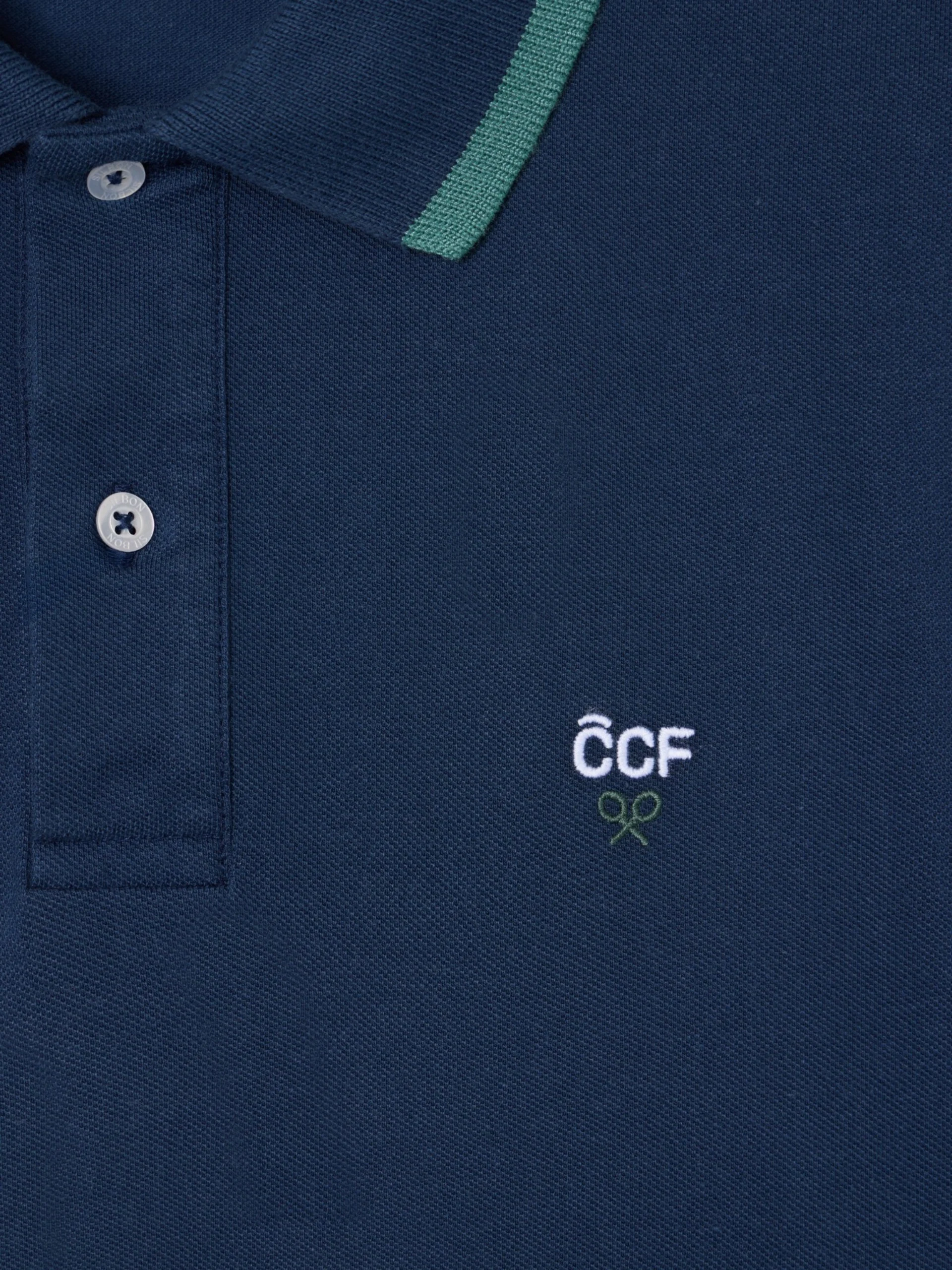 Polo kids silbon CCF azul marino - Image 2