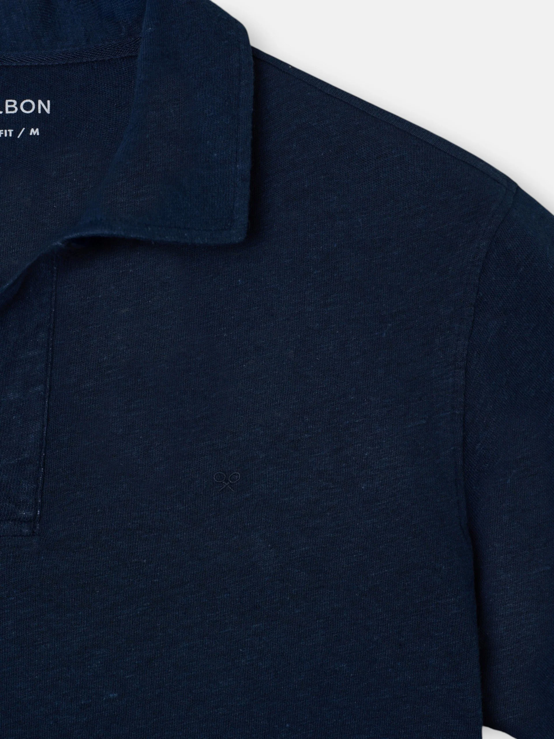 Polo lino azul marino - Image 2