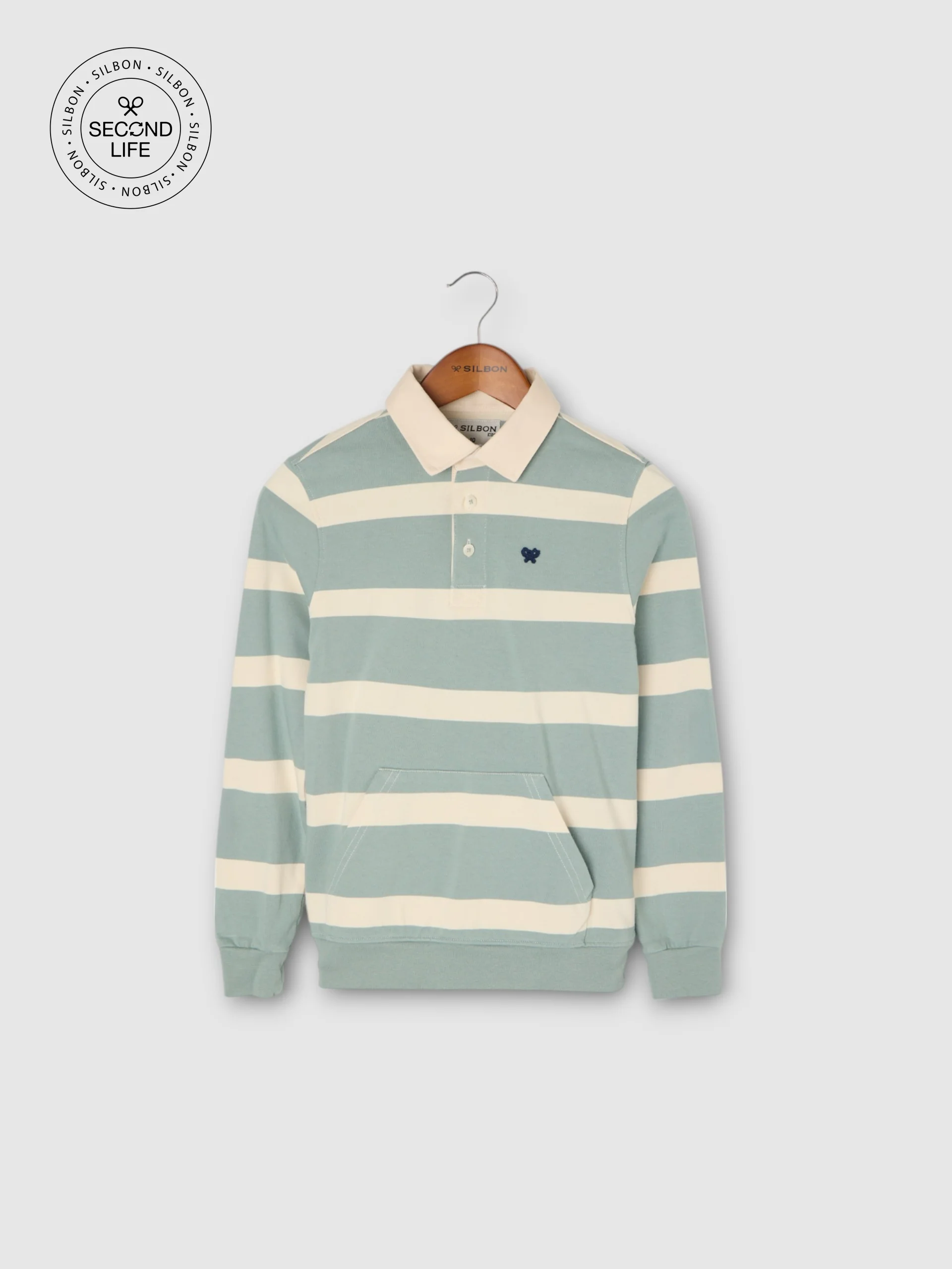Polo manga larga kids second life