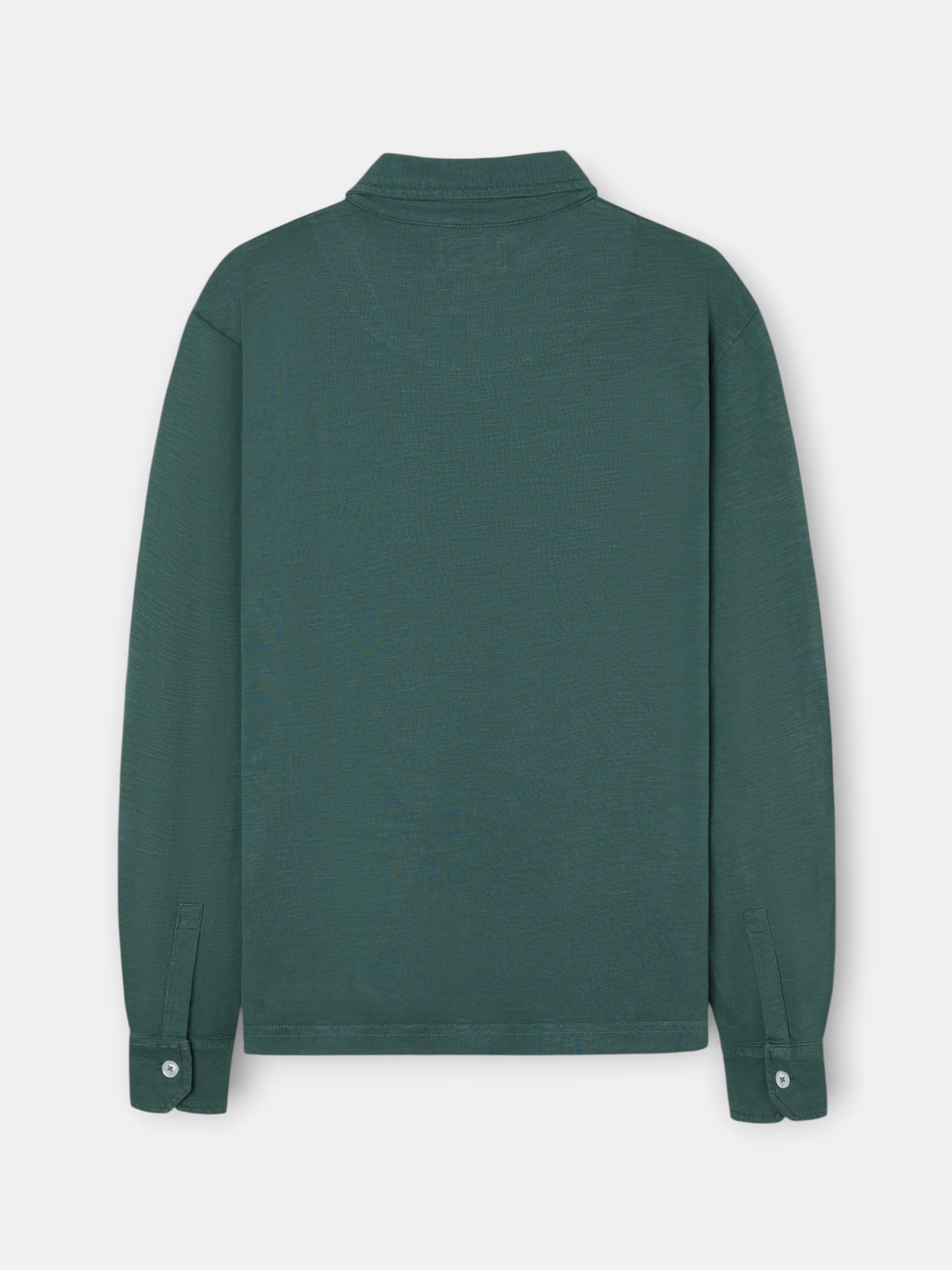 Polo manga larga sport verde - Image 8