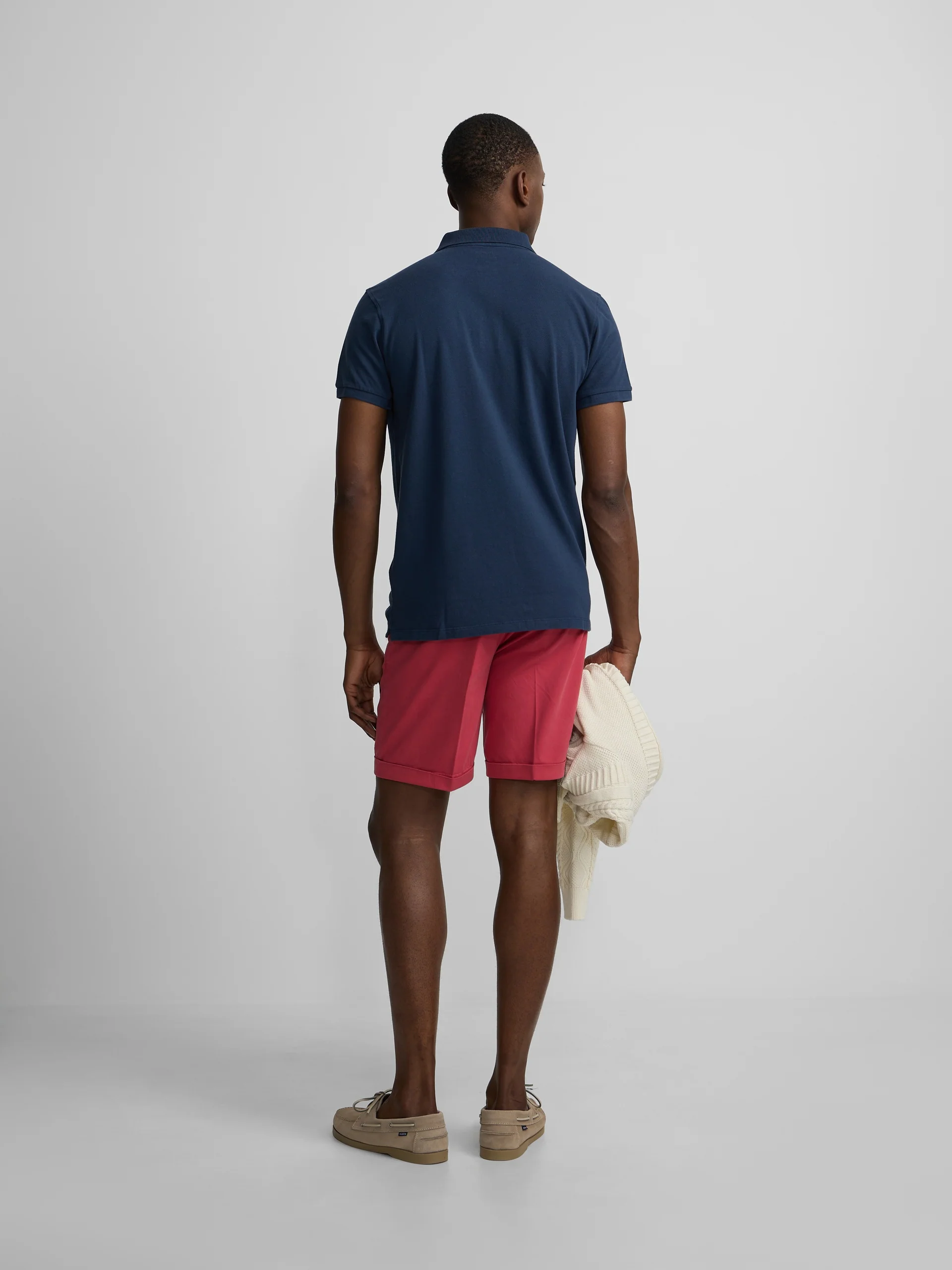 Polo pique light marino - Image 4
