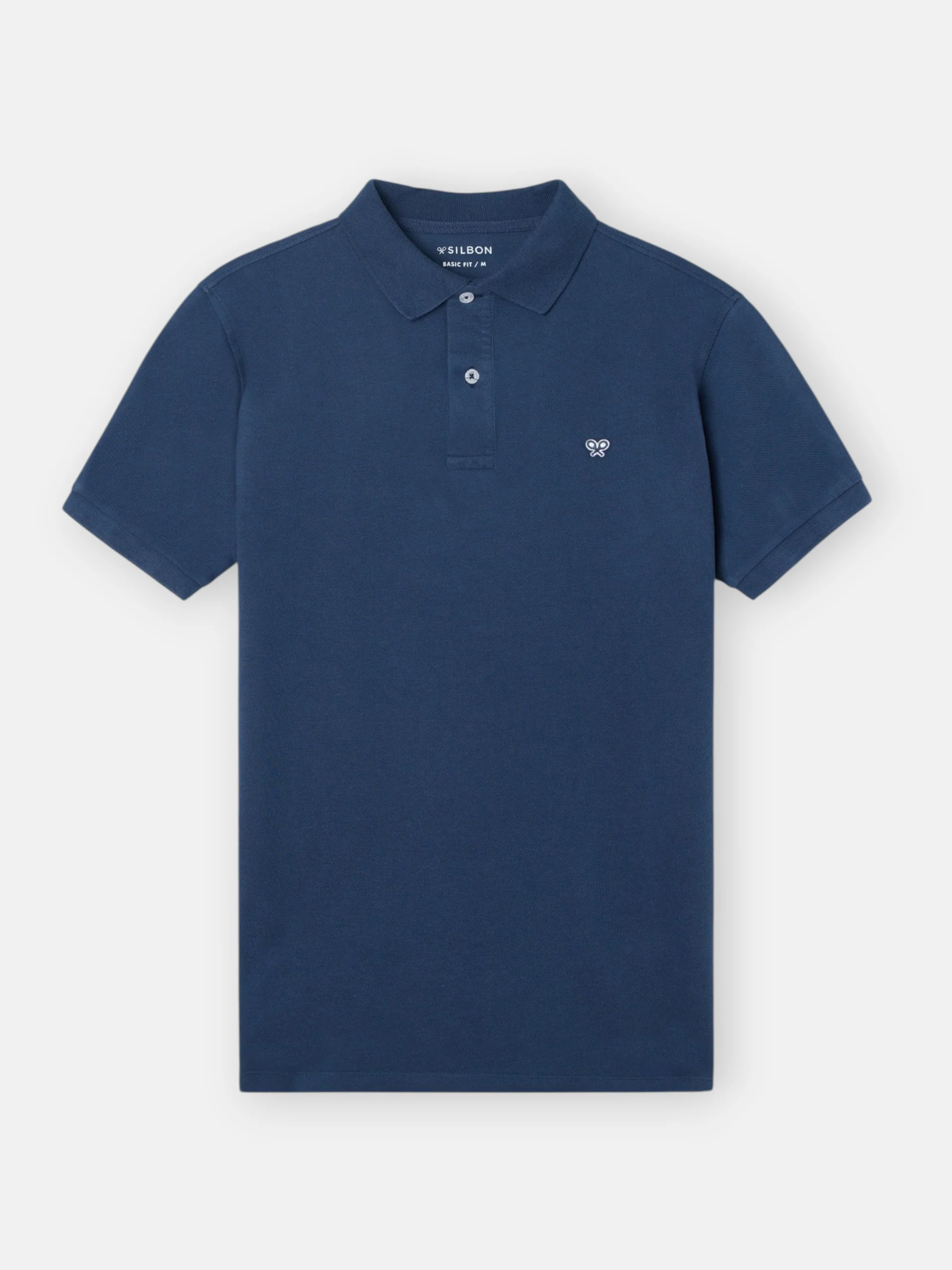 Polo pique light marino - Image 6