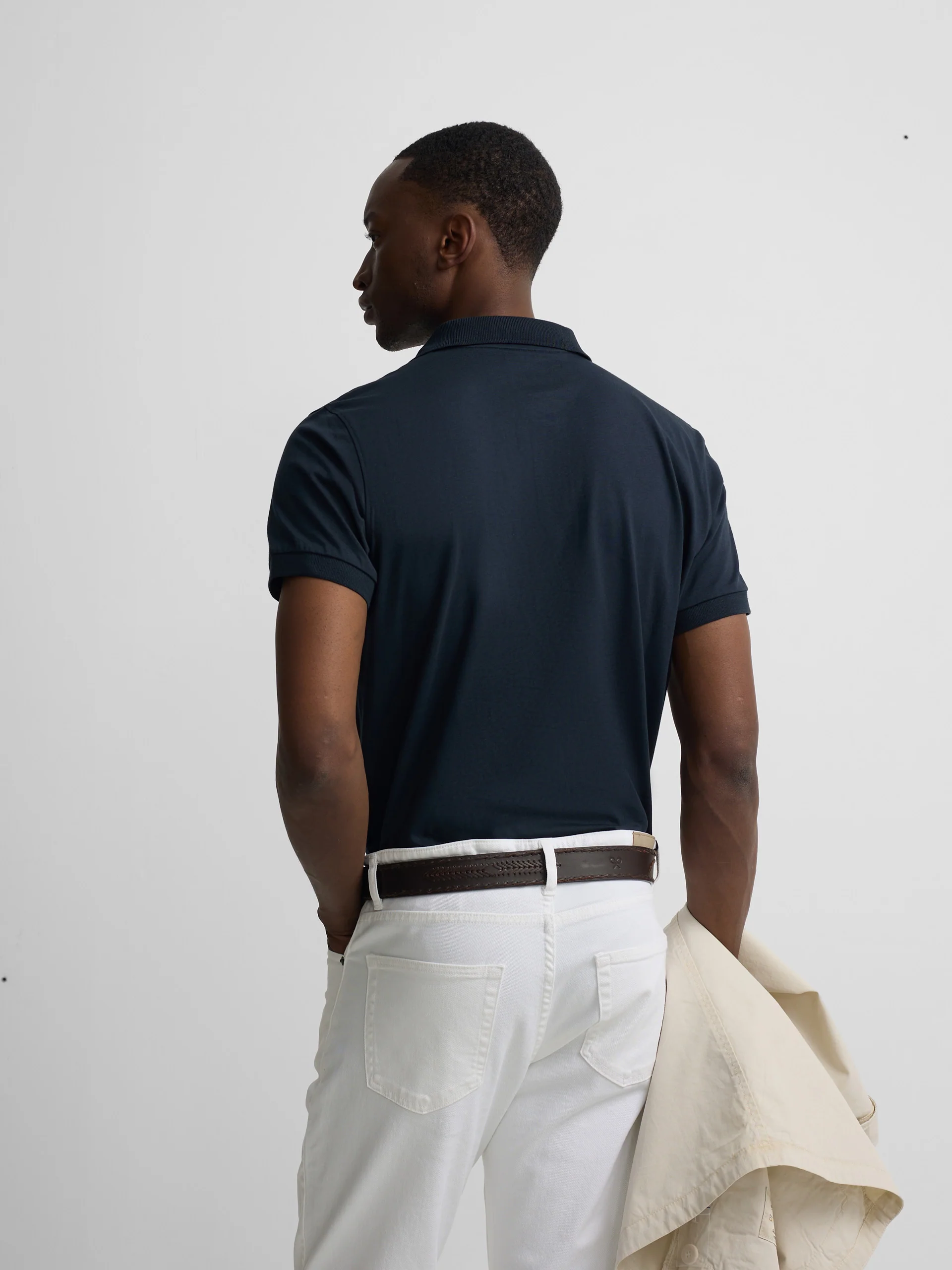 Polo sport azul marino - Image 4