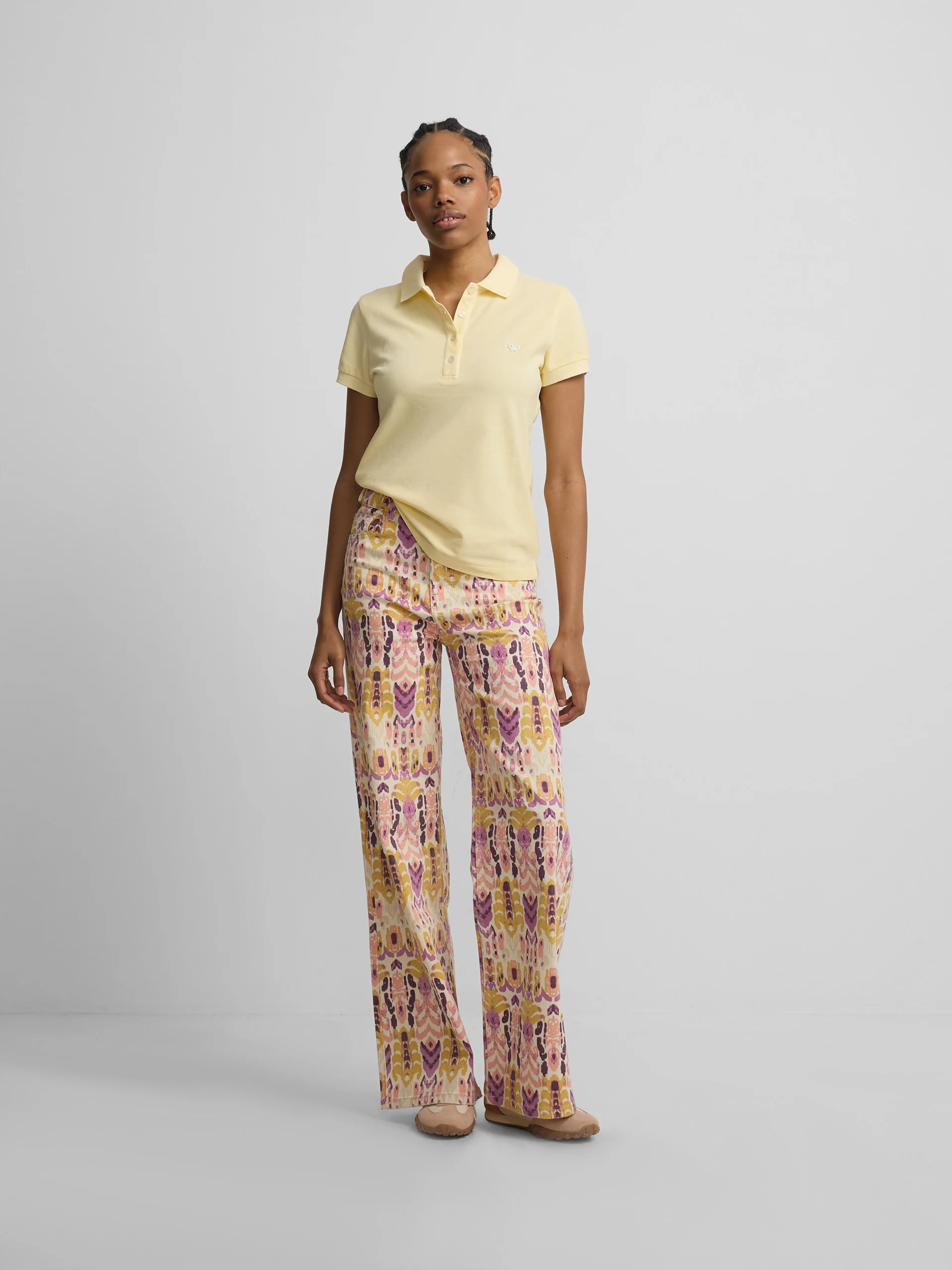 Polo woman clasico amarillo - Image 4